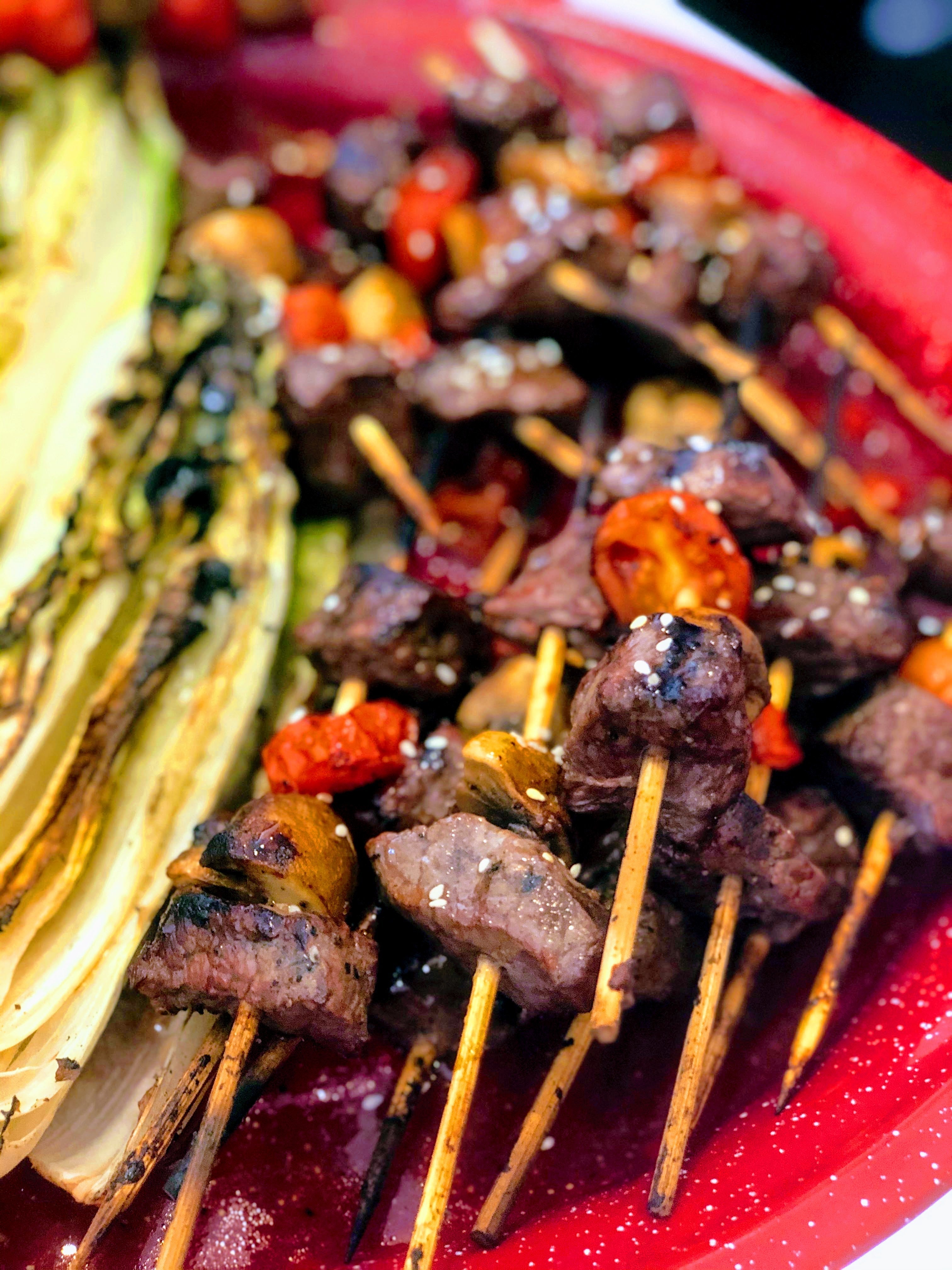 Grilled Steak and Vegetable Skewers – Fustini's Oils & Vinegars