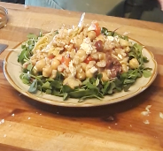 Greek Pasta Salad with Garbanzo Beans – Fustini's Oils & Vinegars