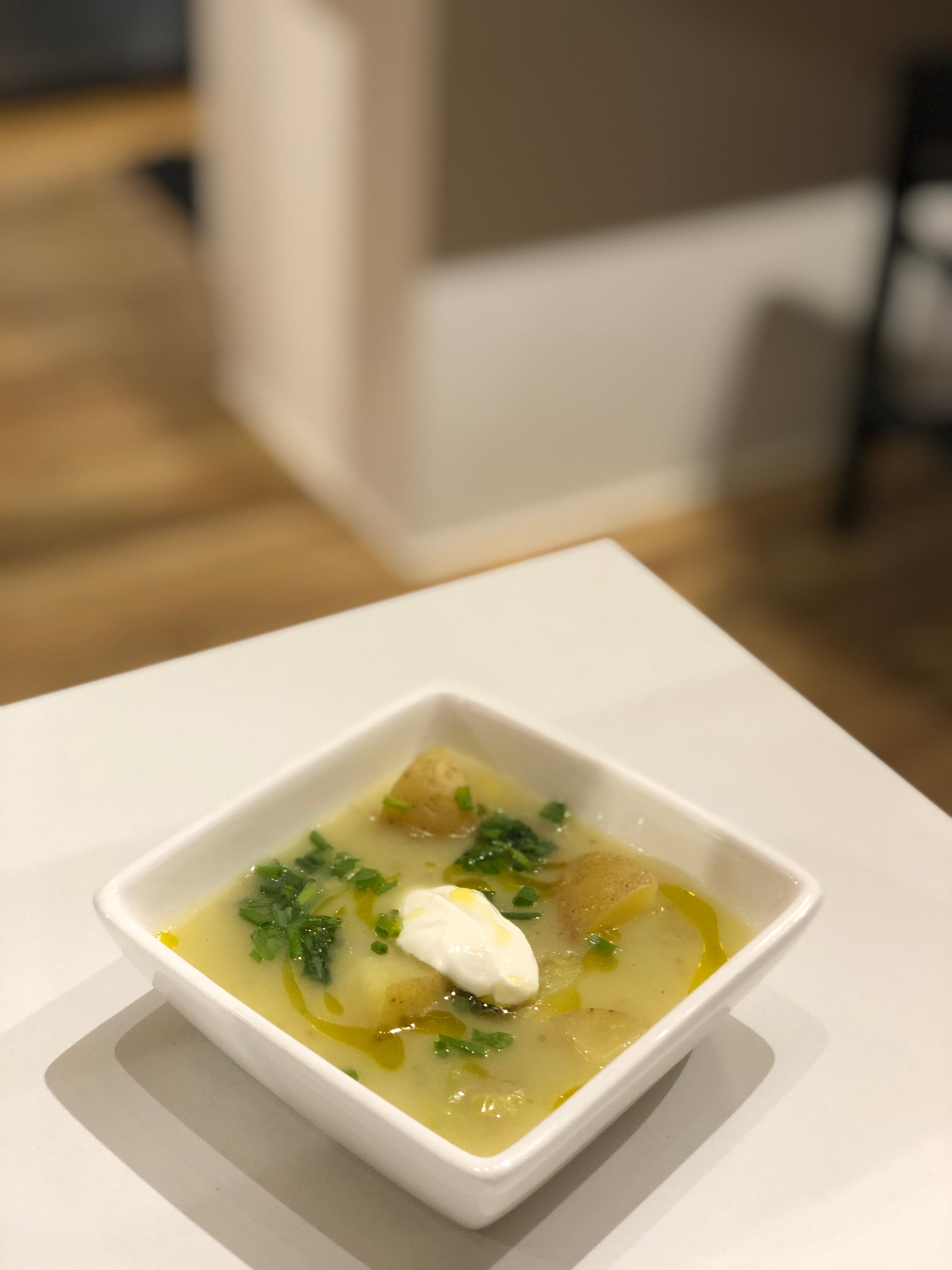 Leek and Potato Soup
&ndash; Fustini's Oils &amp; Vinegars