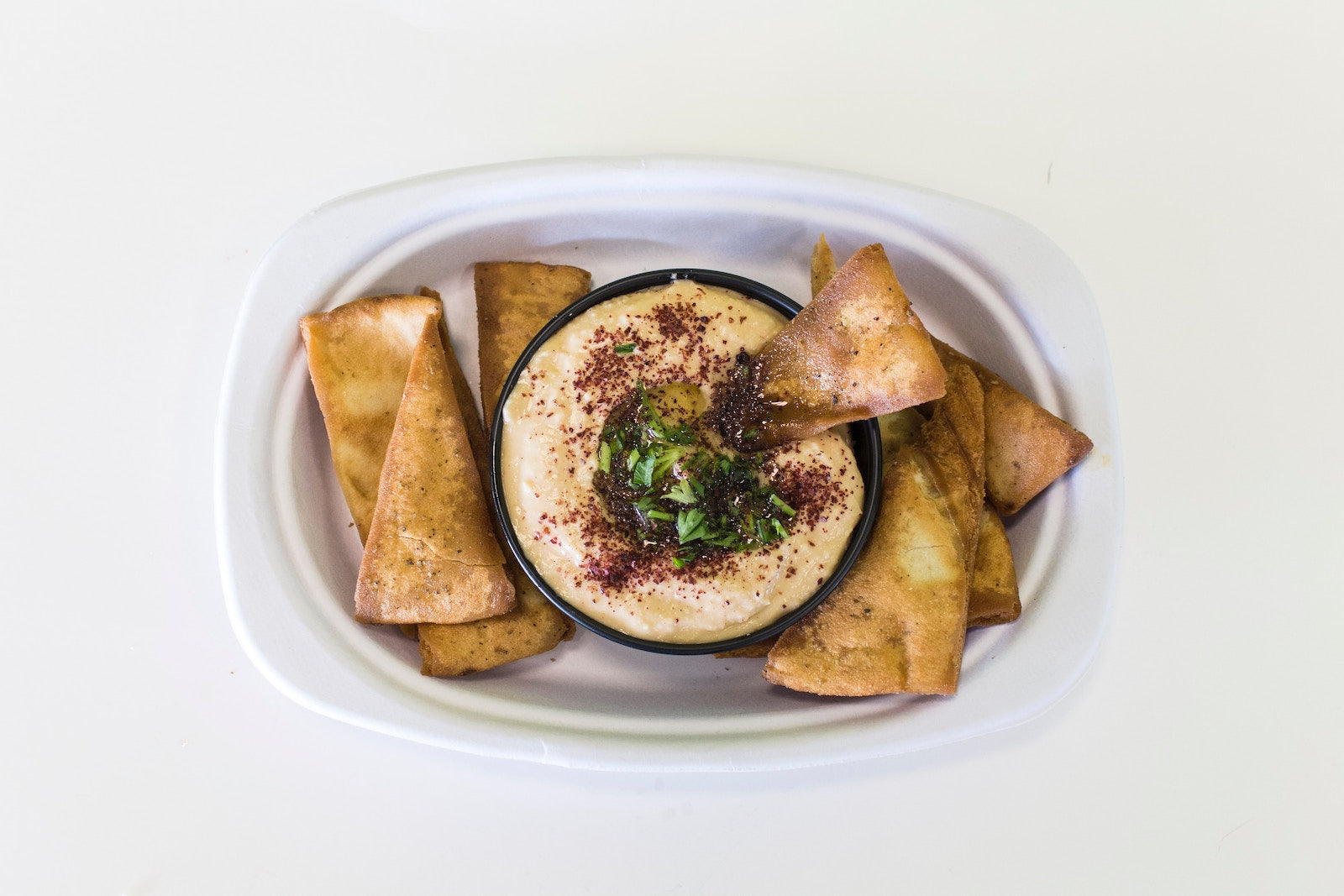 Homemade Pita Chips & Hummus – Fustini's Oils & Vinegars