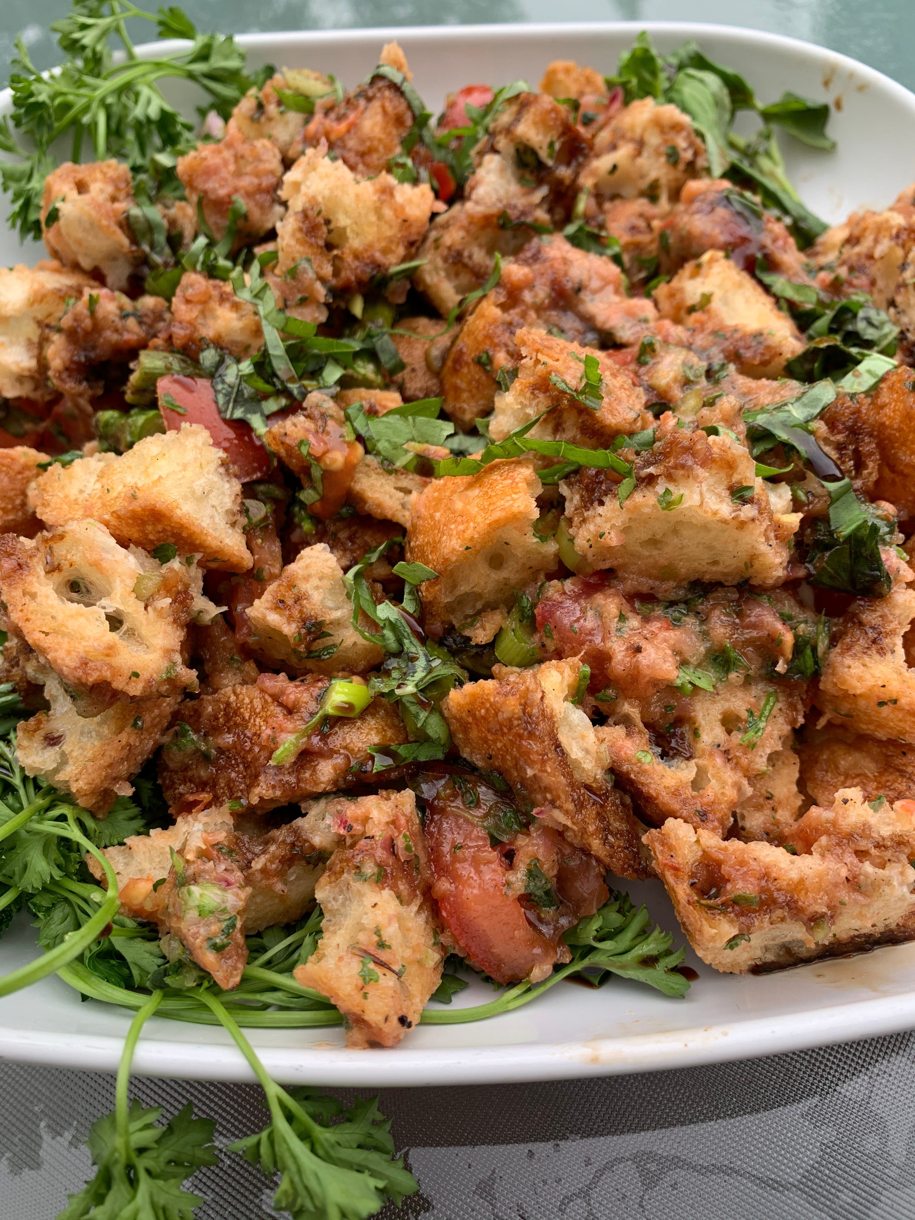 Grilled Panzanella Salad – Fustini's Oils & Vinegars