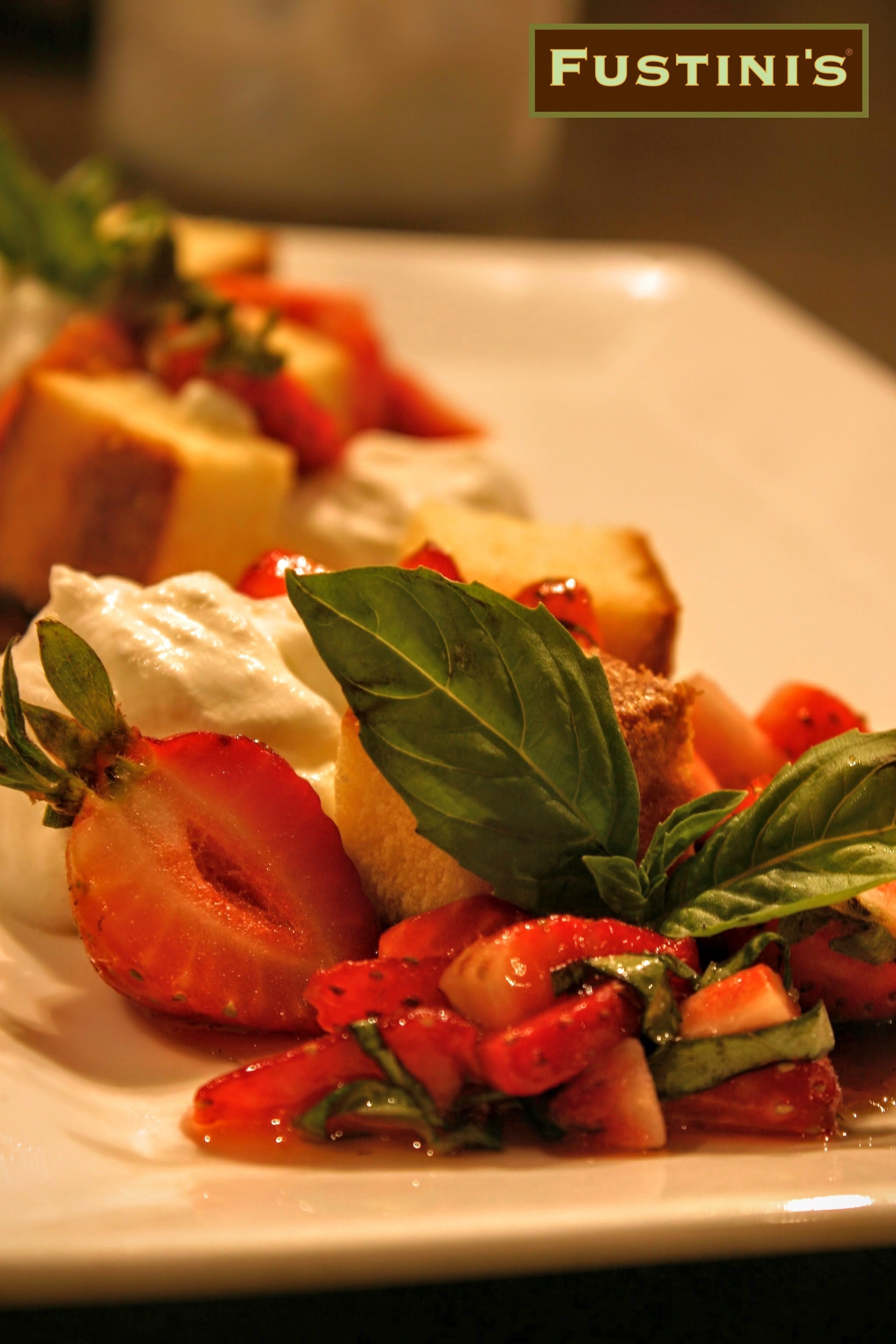 Strawberry Shortcake with Whipped Cream
&ndash; Fustini's Oils &amp; Vinegars