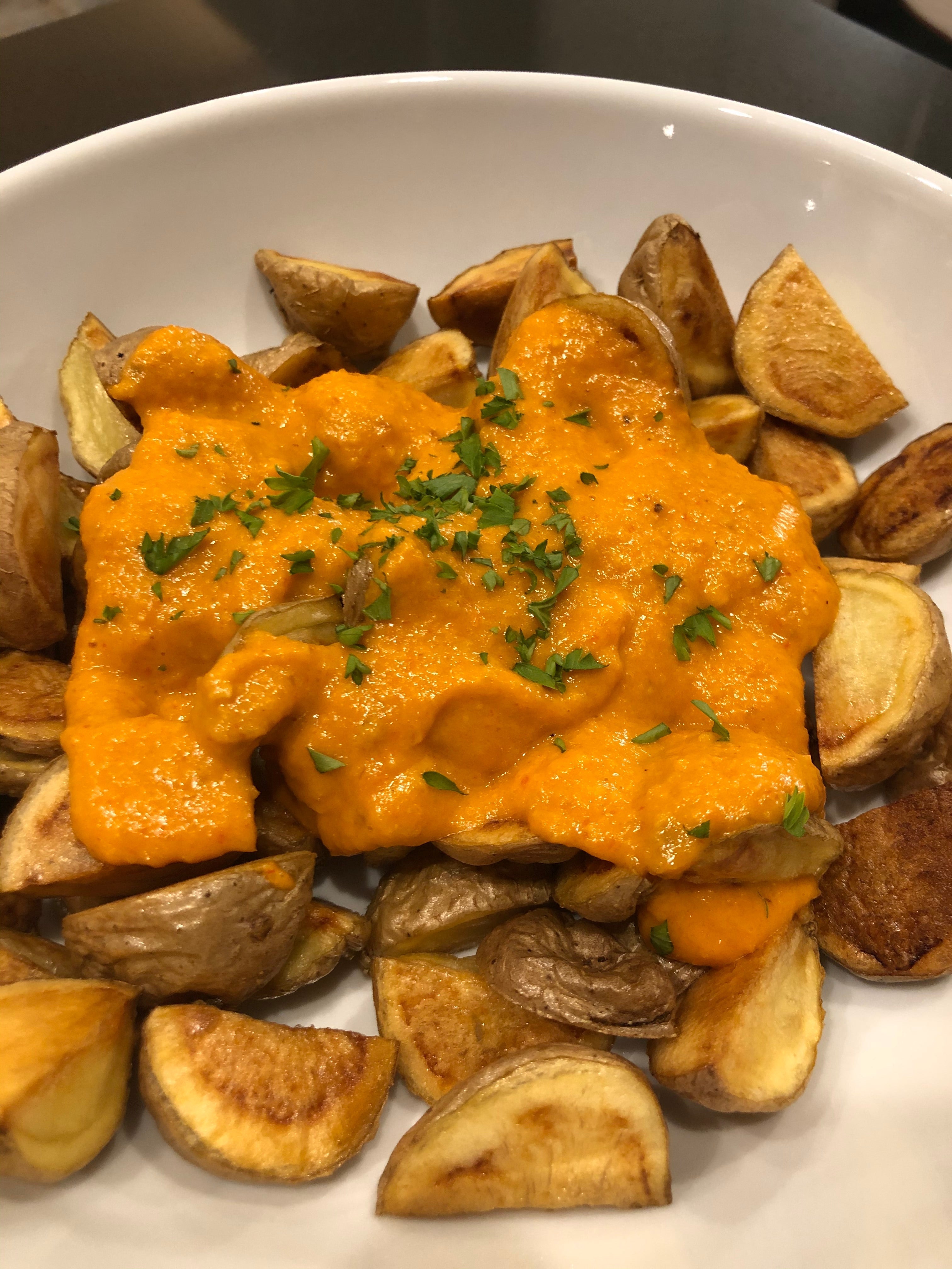 Roasted Potatoes with Romesco Sauce – Fustini's Oils & Vinegars
