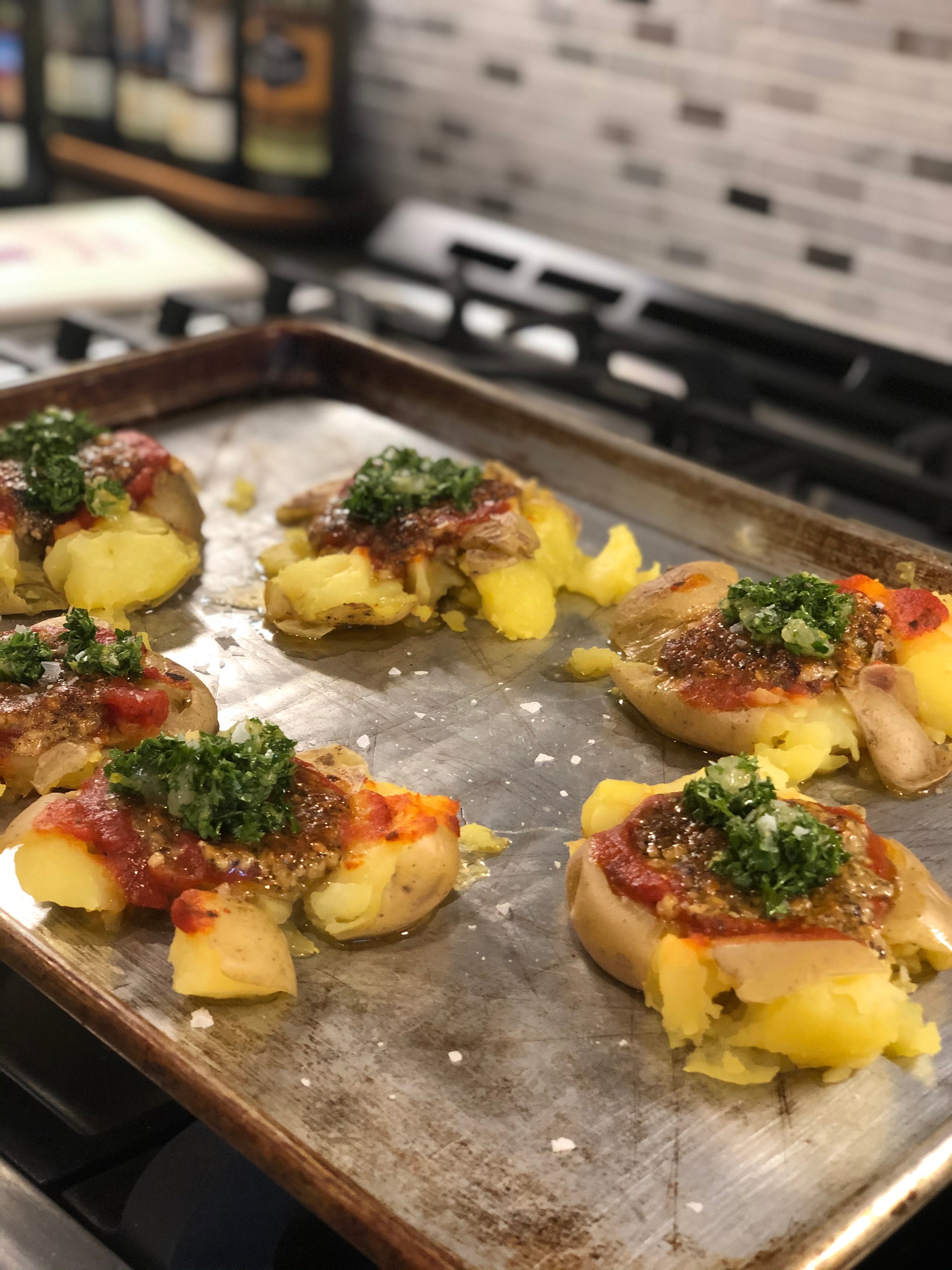 Smashed Potato Parmesan – Fustini's Oils & Vinegars