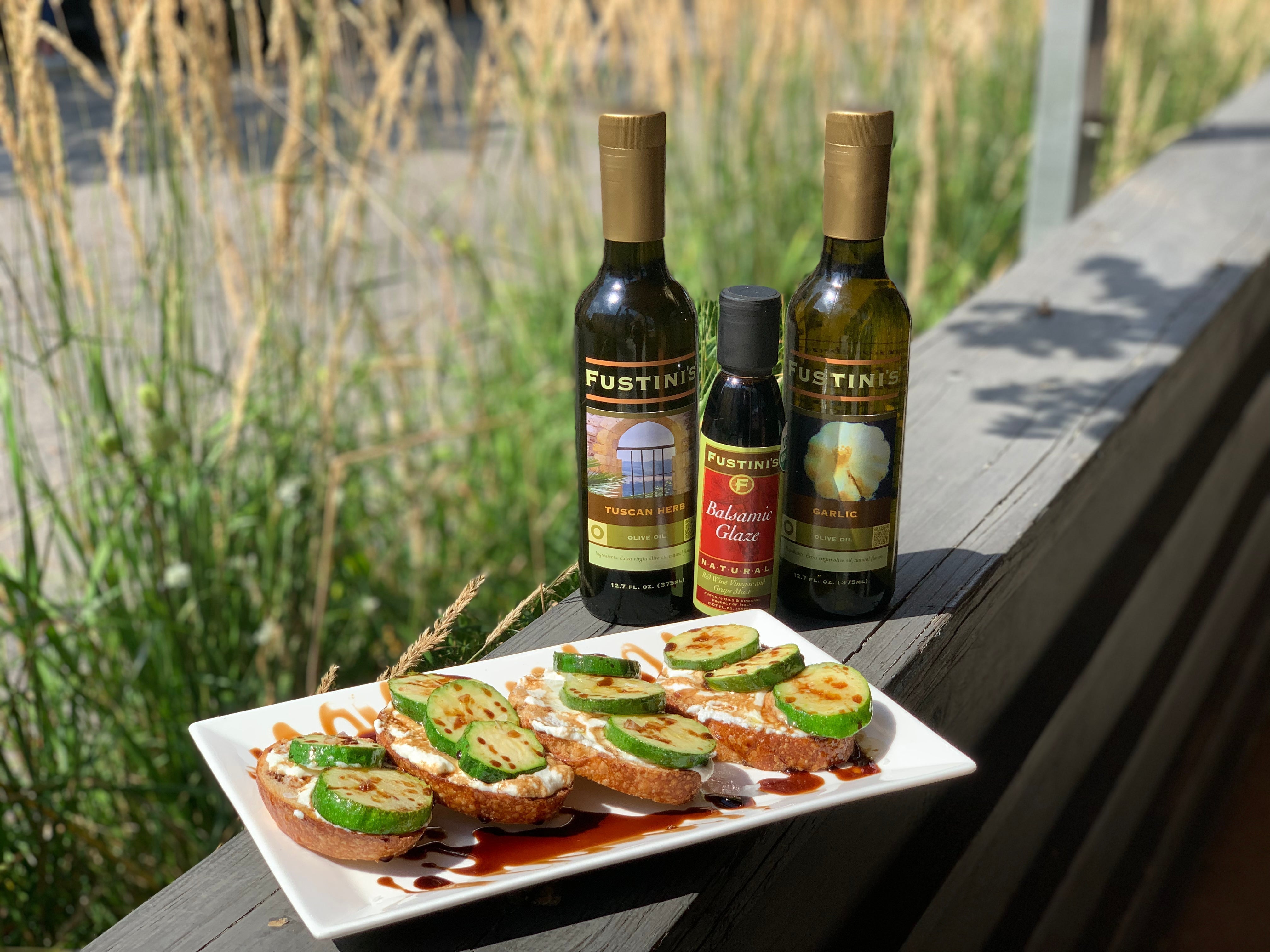 Summer Squash Tartines – Fustini's Oils & Vinegars