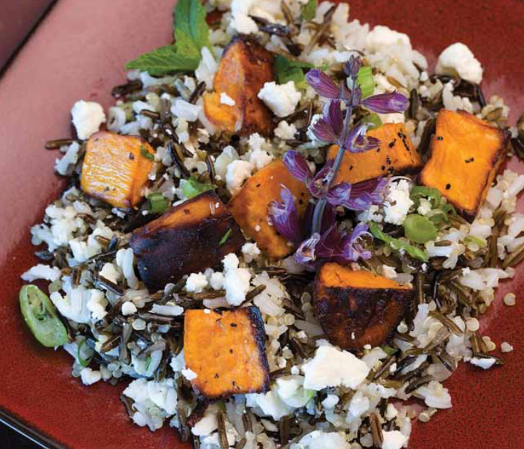 Roasted Sweet Potato, Feta and Wild Rice Salad – Fustini's Oils & Vinegars