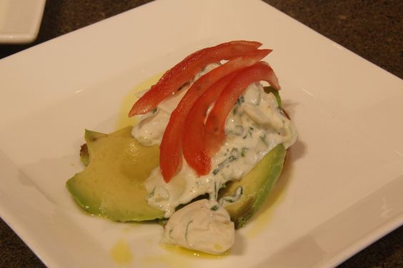 Tomato Aspic with Crab and Avocado – Fustini's Oils & Vinegars