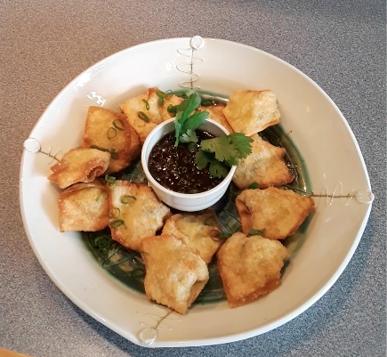 Fried Wontons with Sesame Soy Dipping Sauce – Fustini's Oils & Vinegars