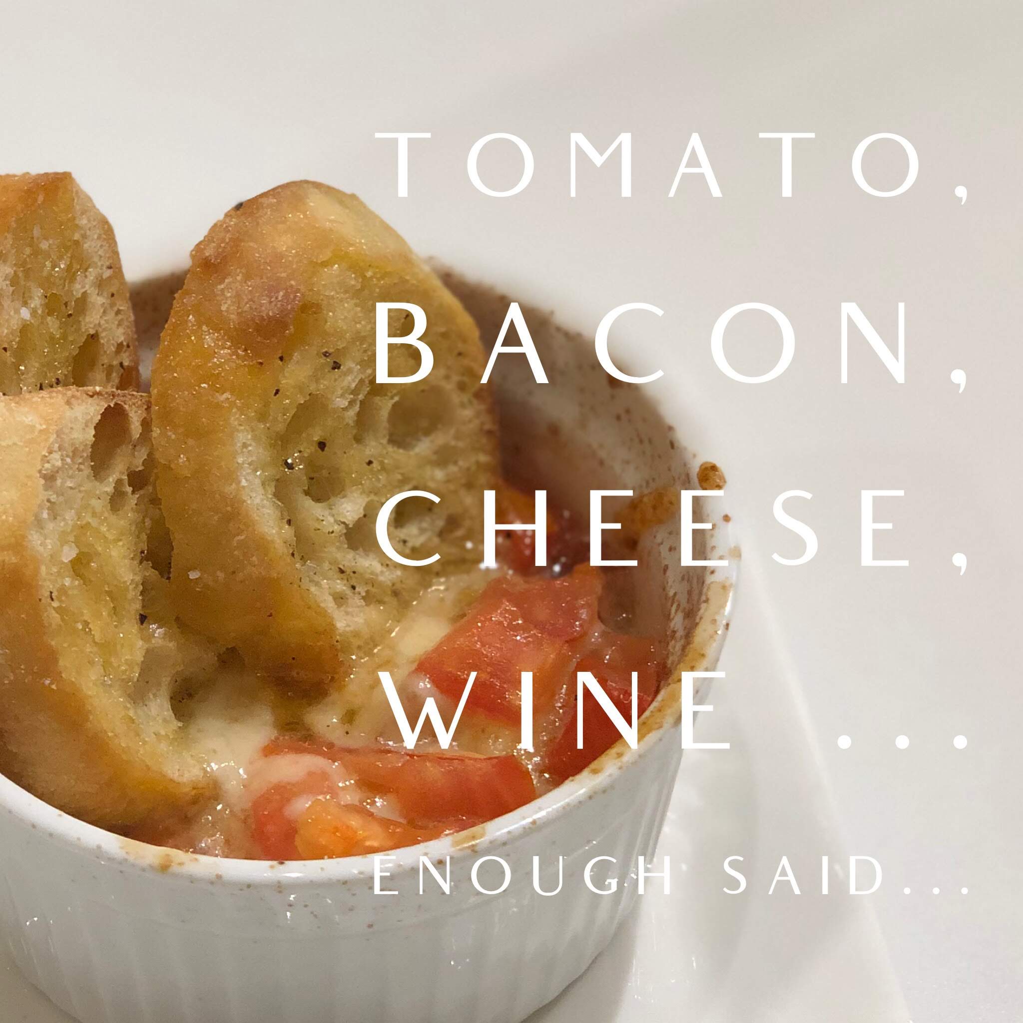 Tomato, Bacon, Cheese, Wine.....Baked – Fustini's Oils & Vinegars