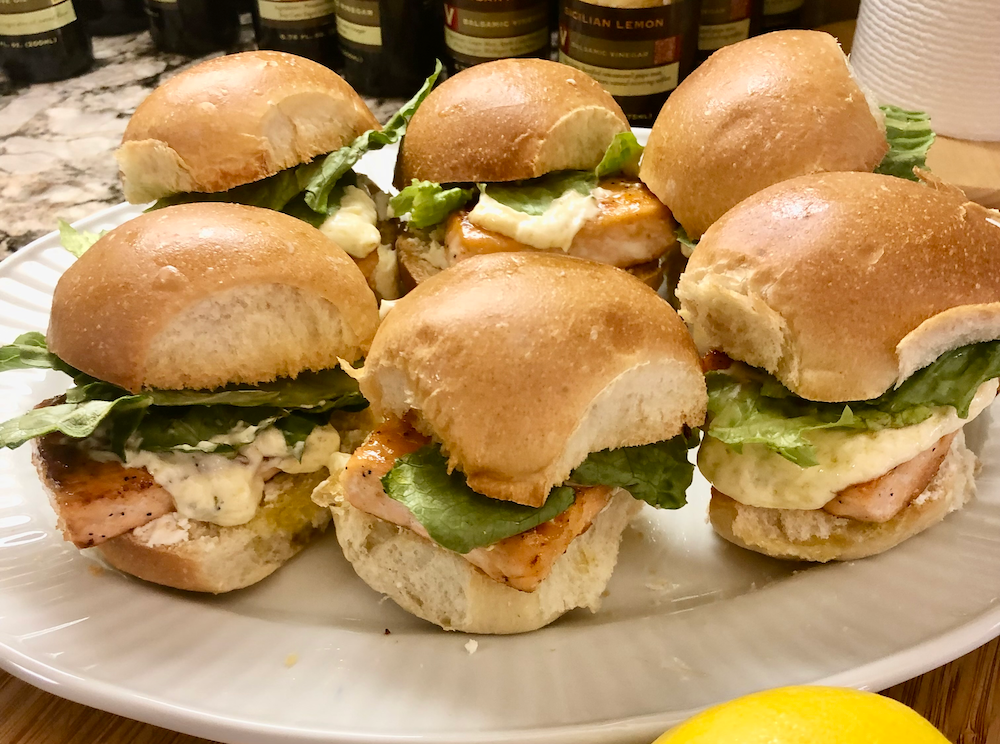 Salmon Slider – Fustini's Oils & Vinegars