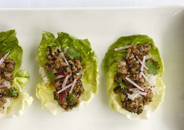 Lettuce Wraps with Turkey and Ginger-Honey Rice – Fustini's Oils & Vinegars