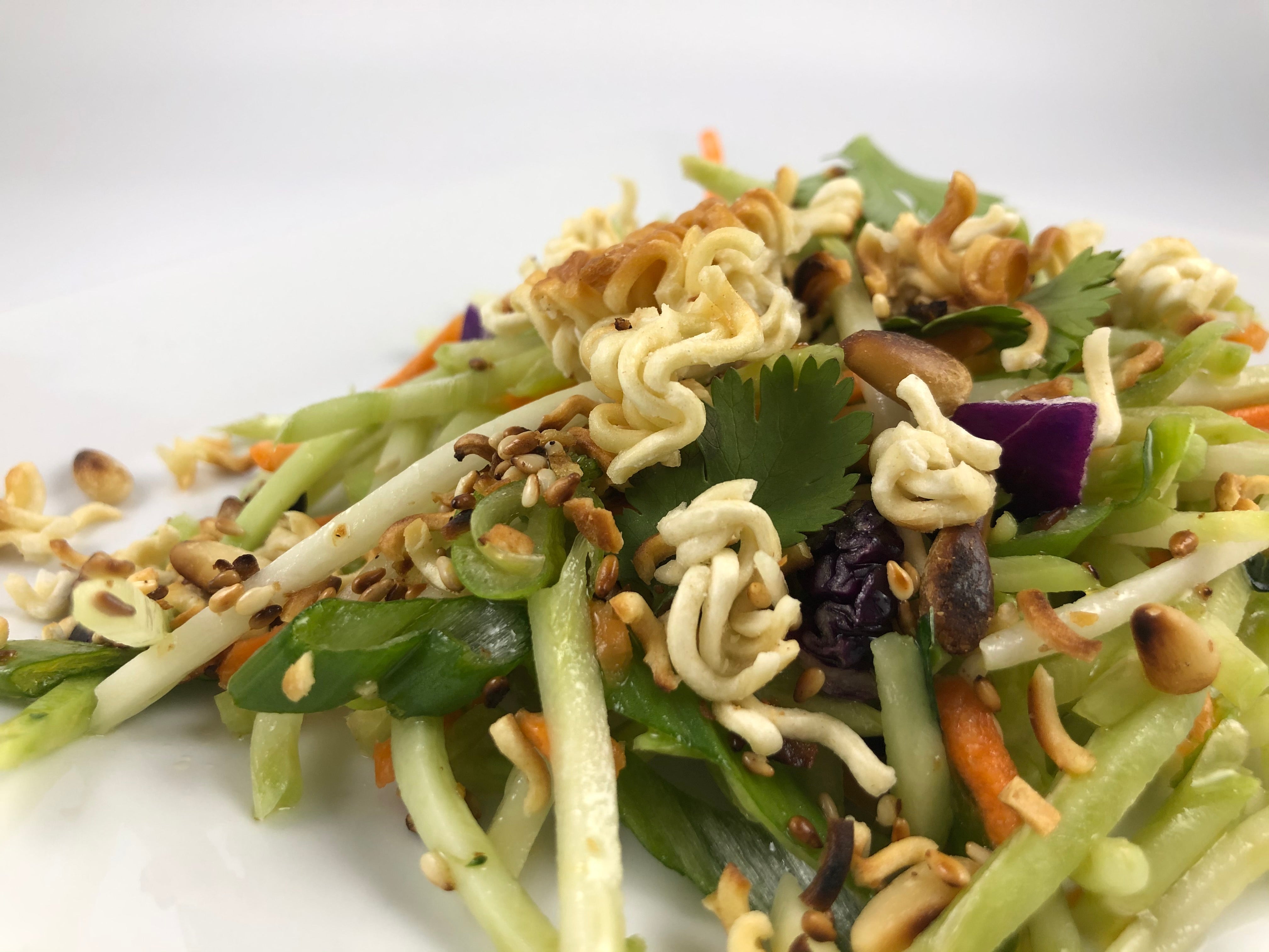 Broccoli Slaw with Ginger Honey Dressing – Fustini's Oils & Vinegars