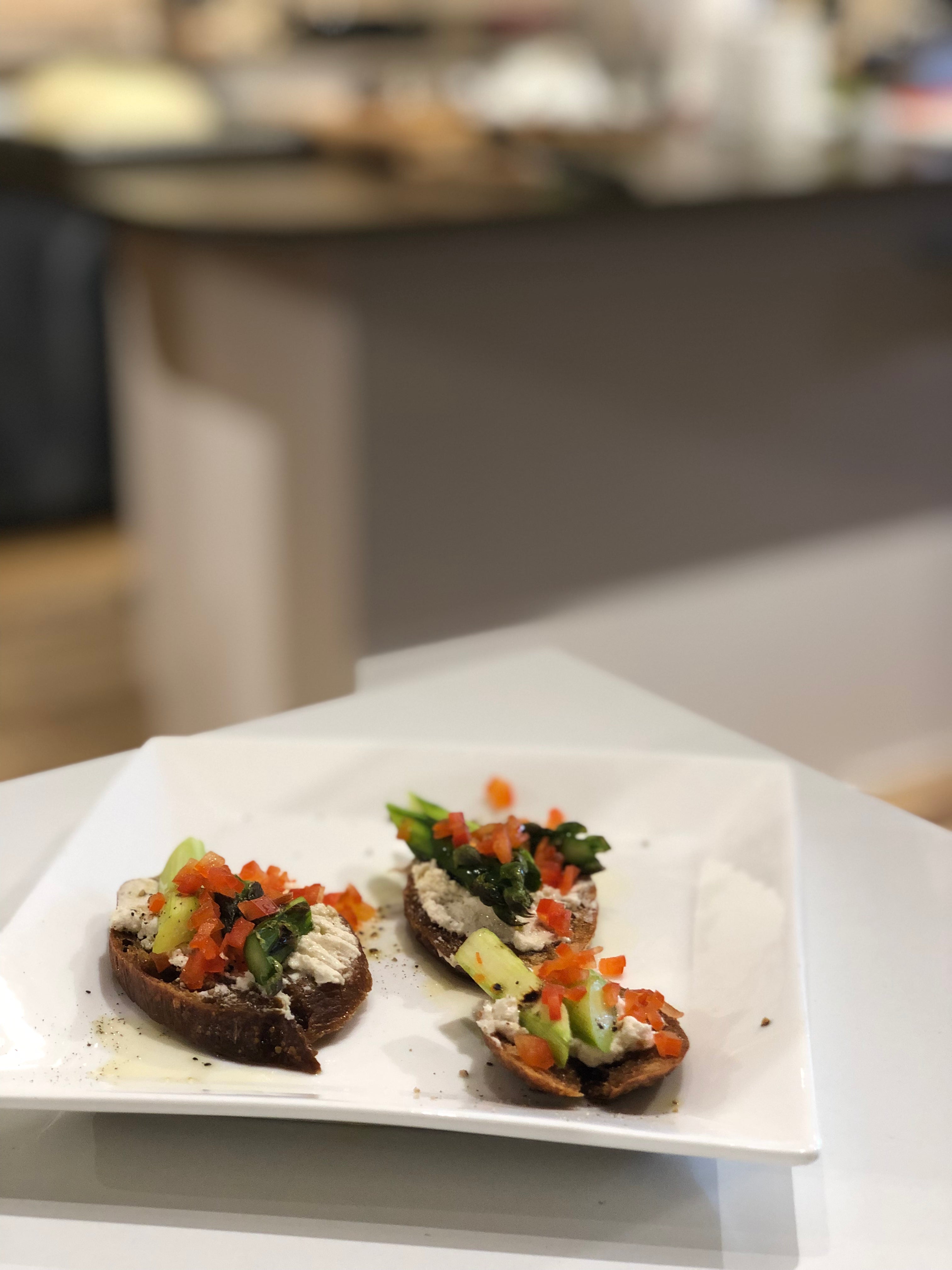 Truffled Asparagus Crostini – Fustini's Oils & Vinegars