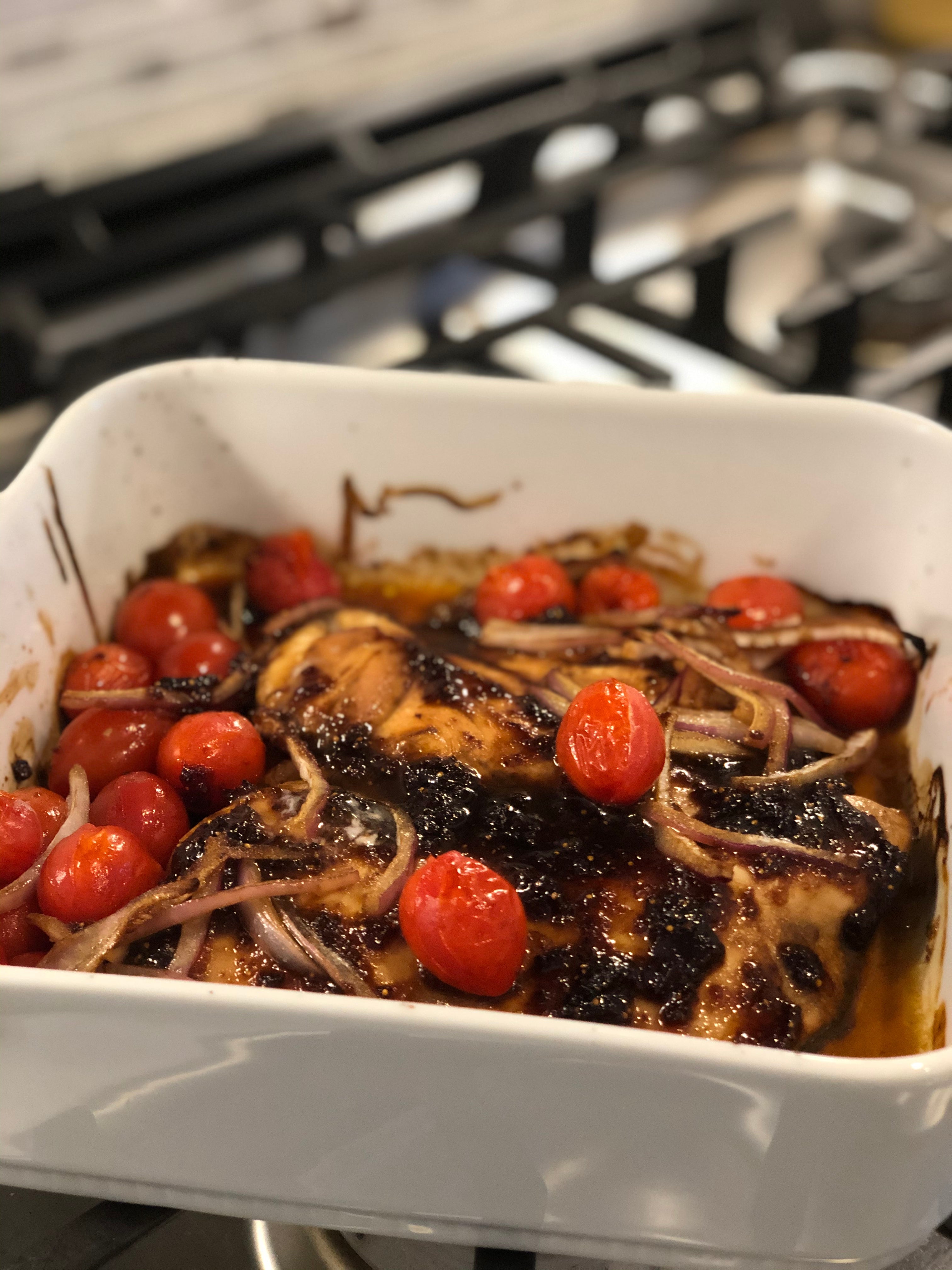 Fig Balsamic Chicken – Fustini's Oils & Vinegars
