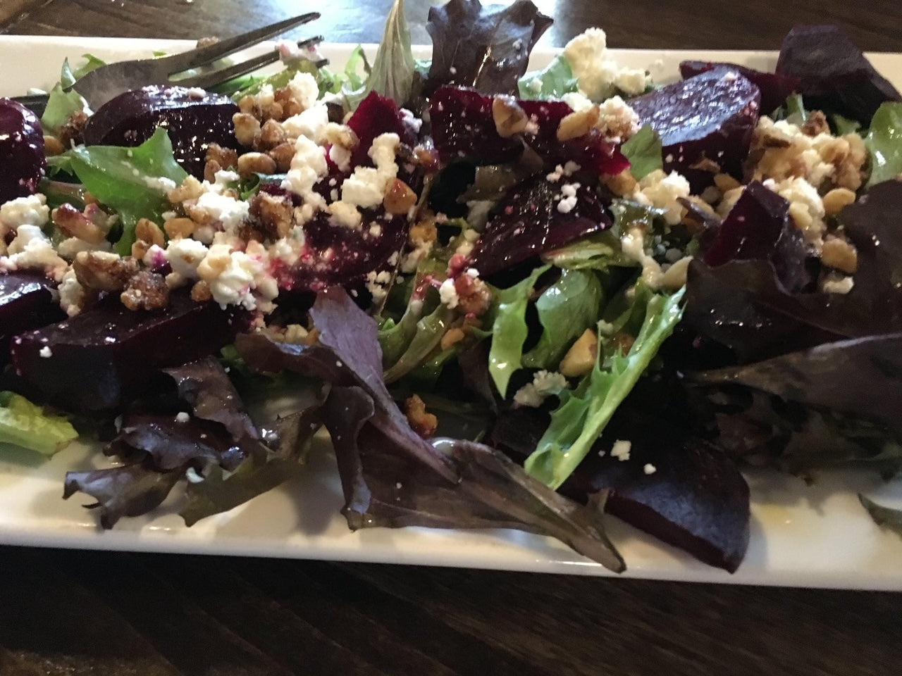 Spring Greens, Beets and Goat Cheese Salad – Fustini's Oils & Vinegars