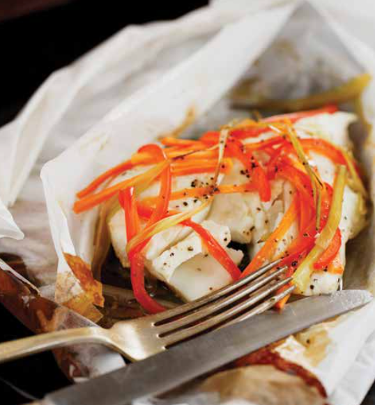 Halibut en Papillote – Fustini's Oils & Vinegars