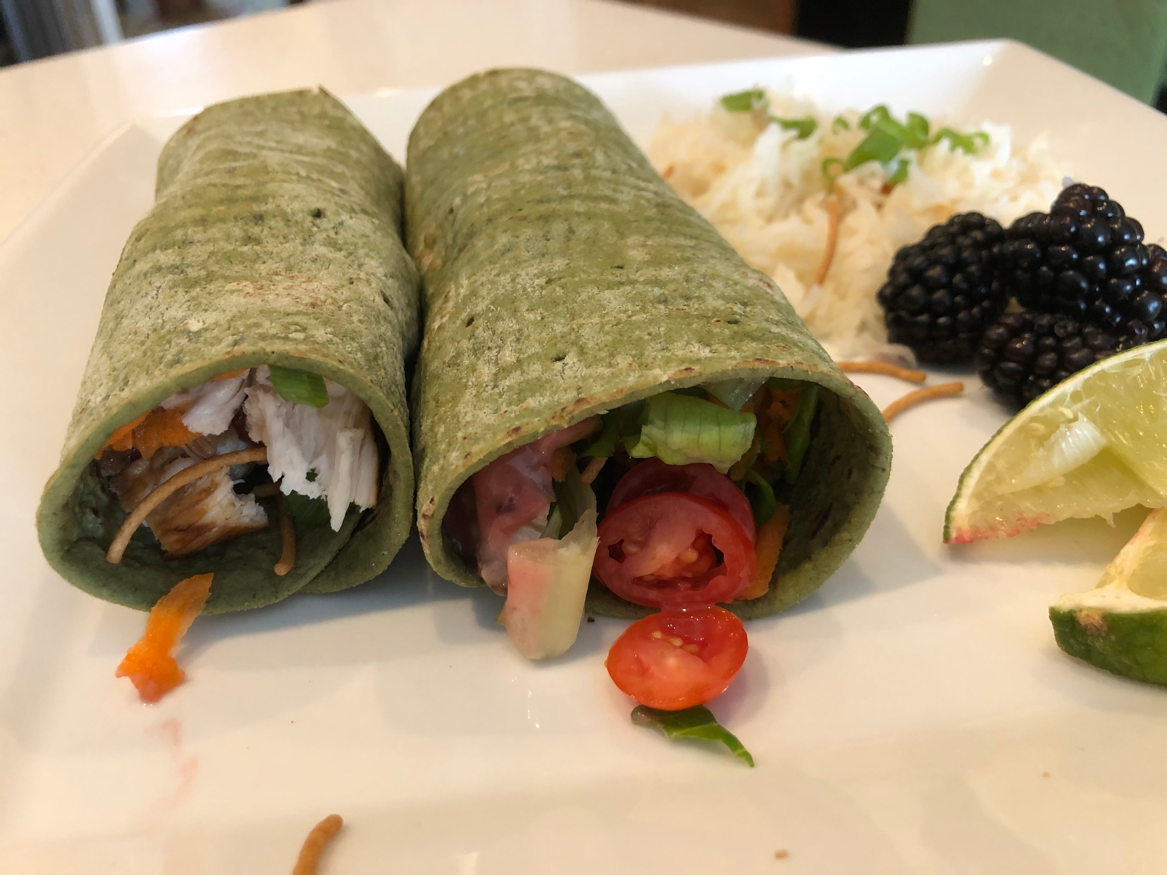 Asian Blackberry Chicken Wrap – Fustini's Oils & Vinegars