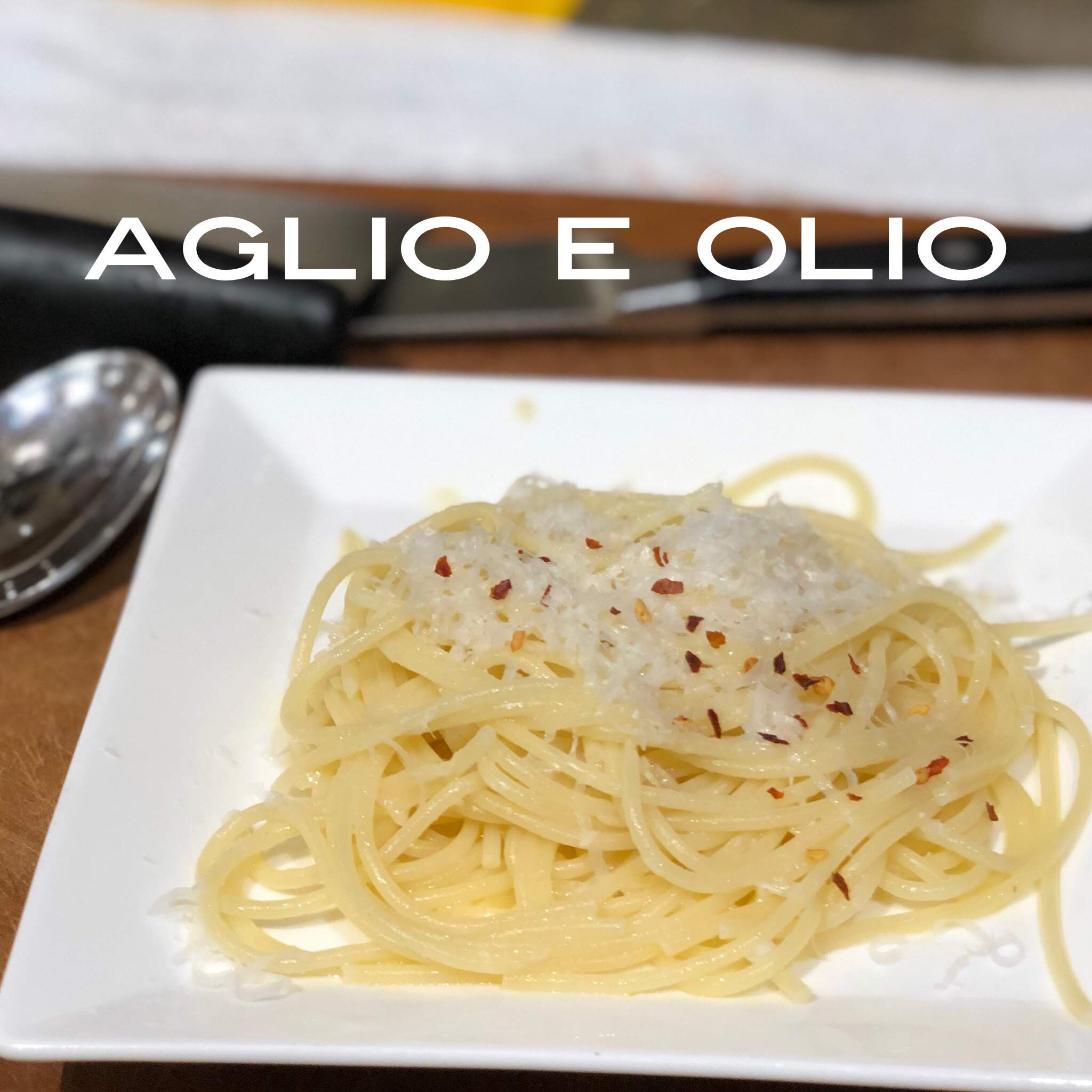 Aglio e Olio
&ndash; Fustini's Oils &amp; Vinegars