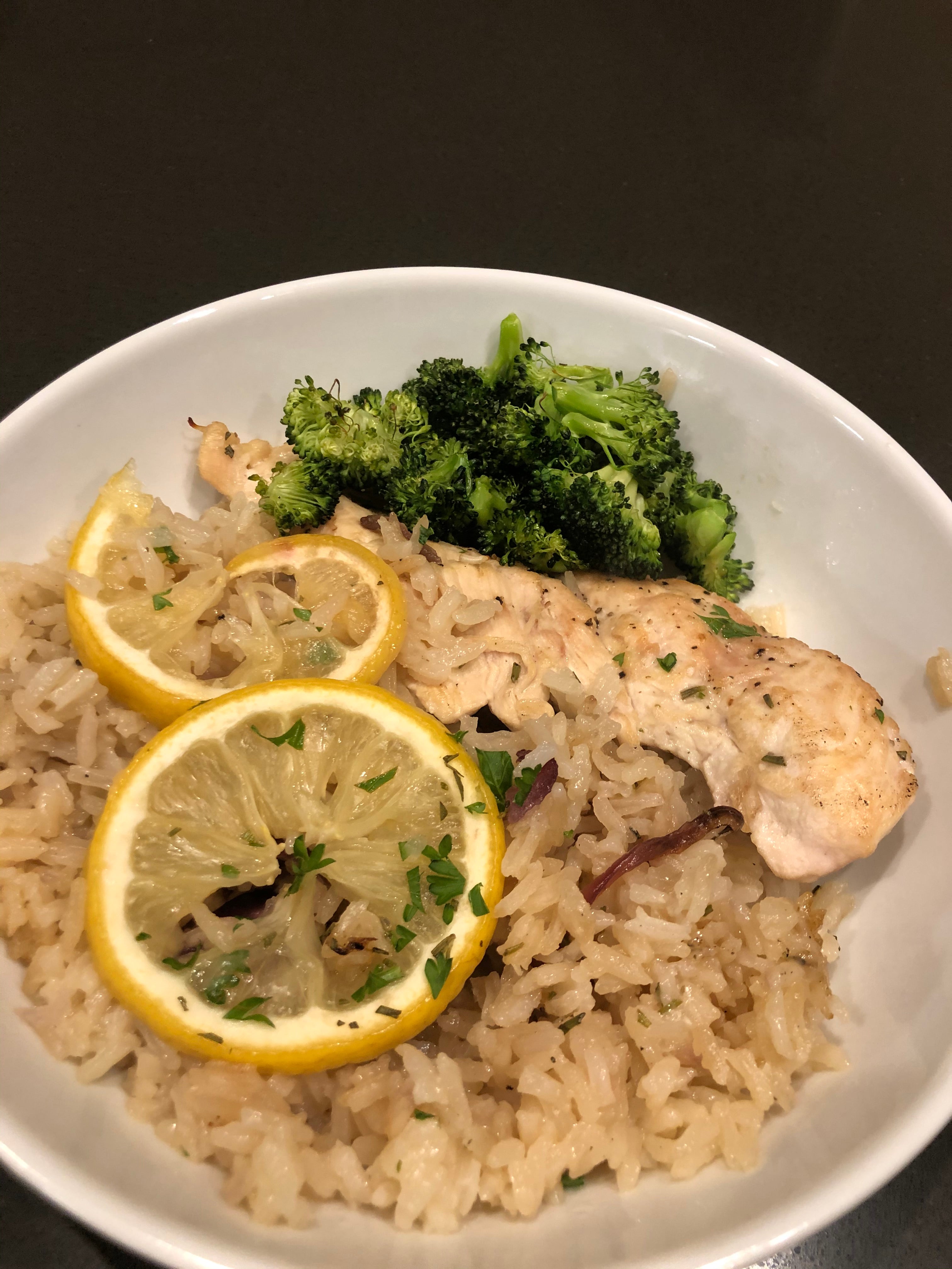Rosemary Lemon Chicken and Rice – Fustini's Oils & Vinegars
