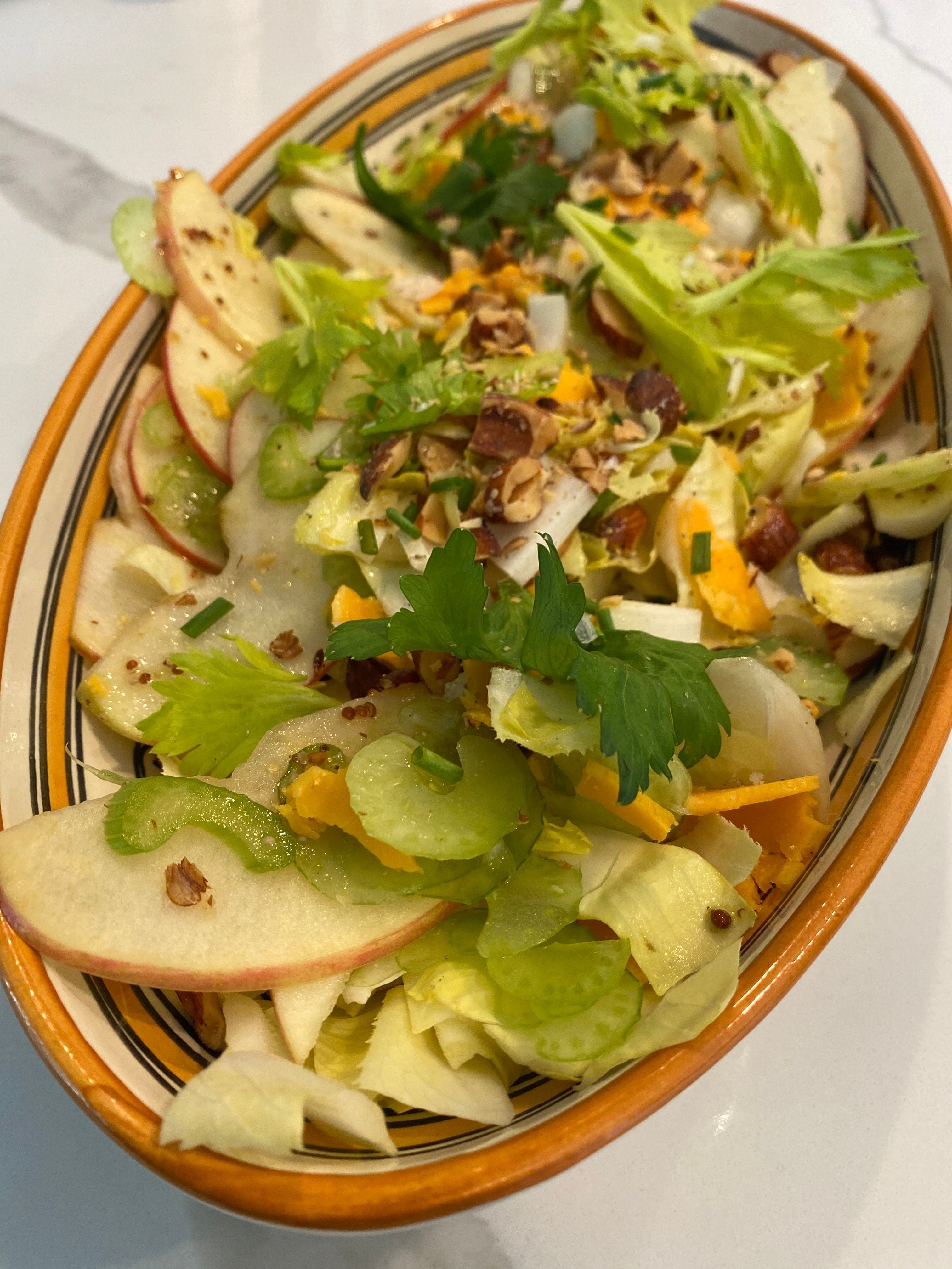 Endive, Apple, and Celery Salad – Fustini's Oils & Vinegars