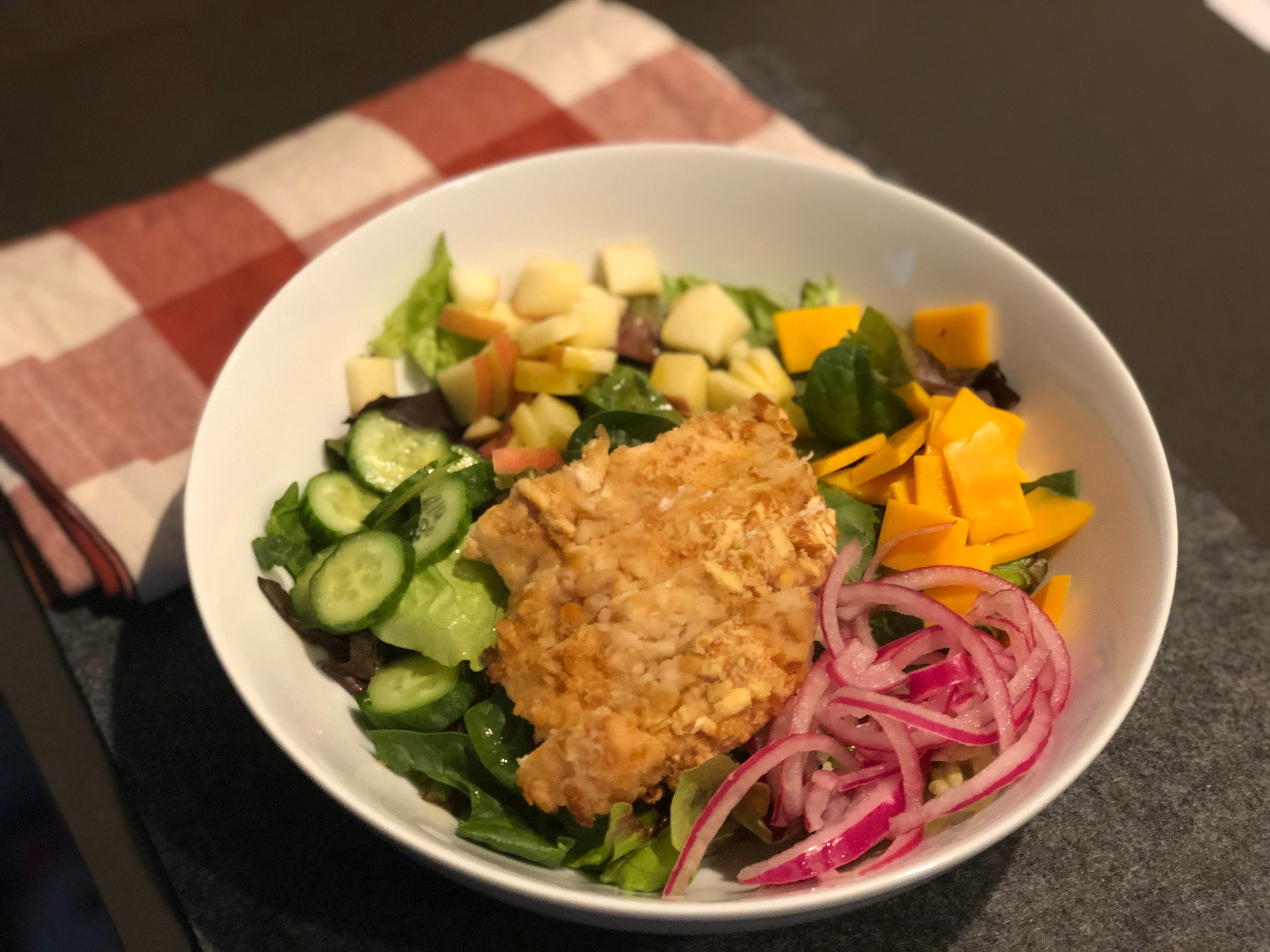 Pretzel Crusted Chicken Salad – Fustini's Oils & Vinegars