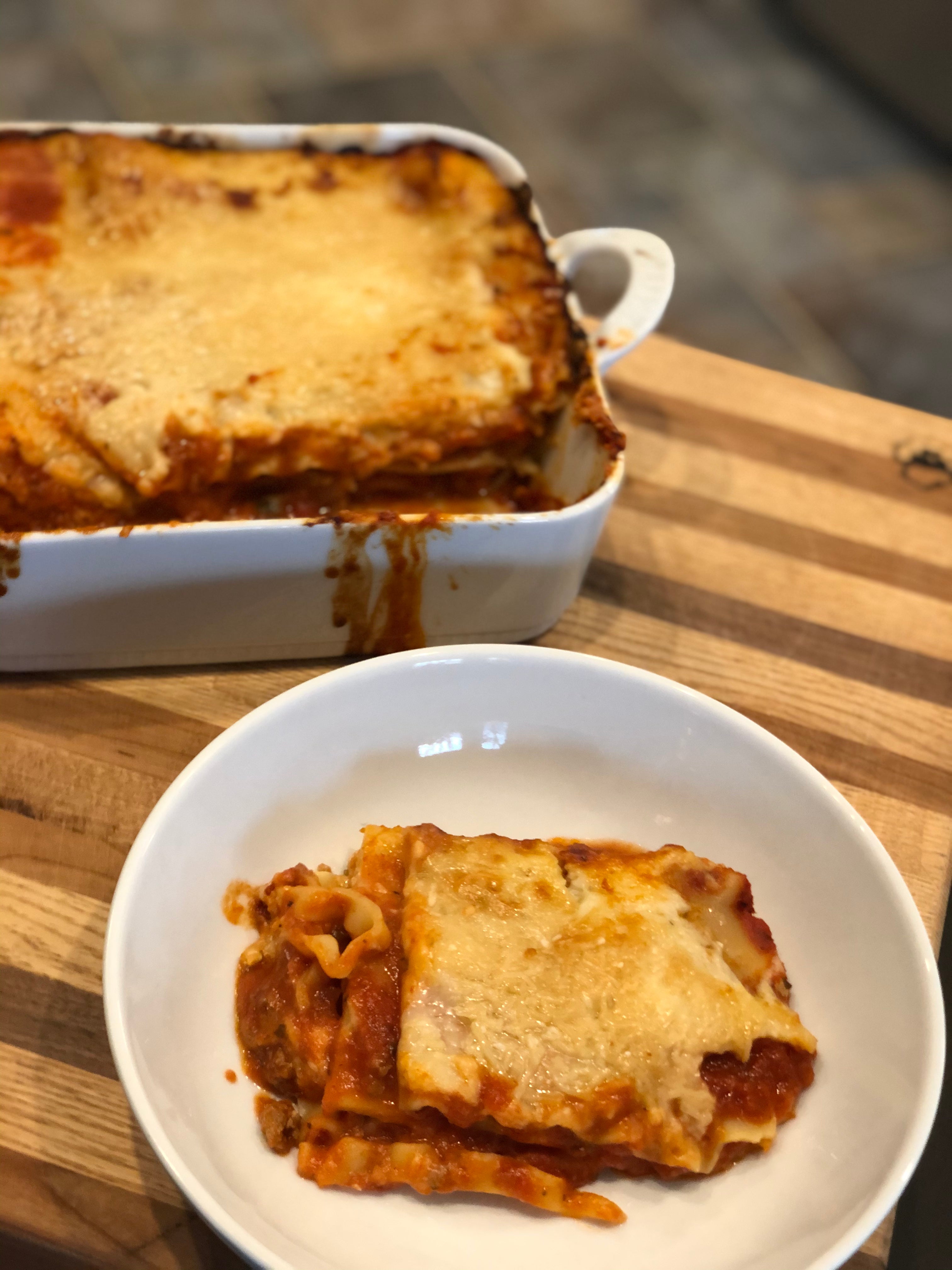Lasagna Bolognese
– Fustini's Oils & Vinegars