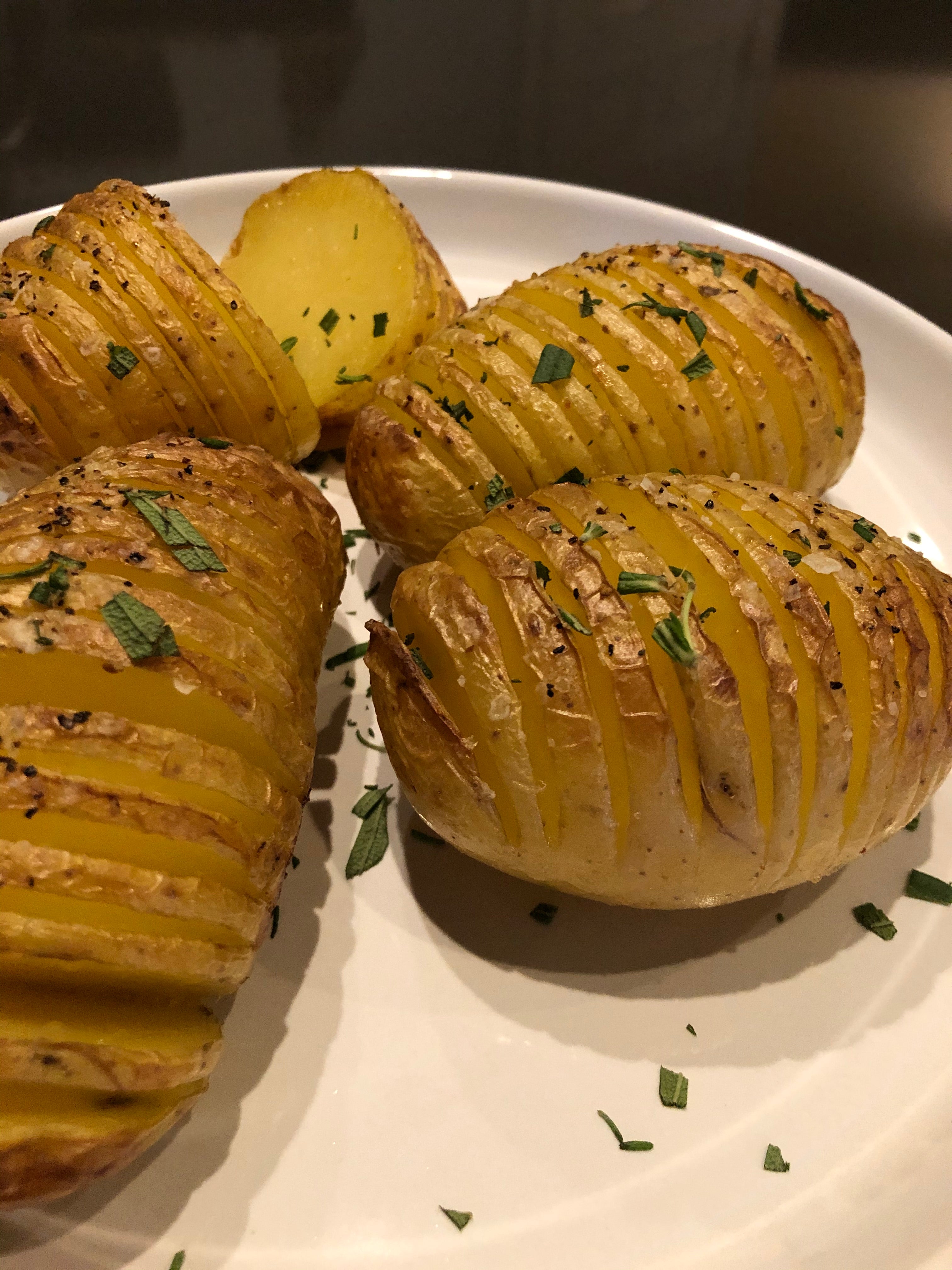 Rosemary Hasselback Potatoes – Fustini's Oils & Vinegars