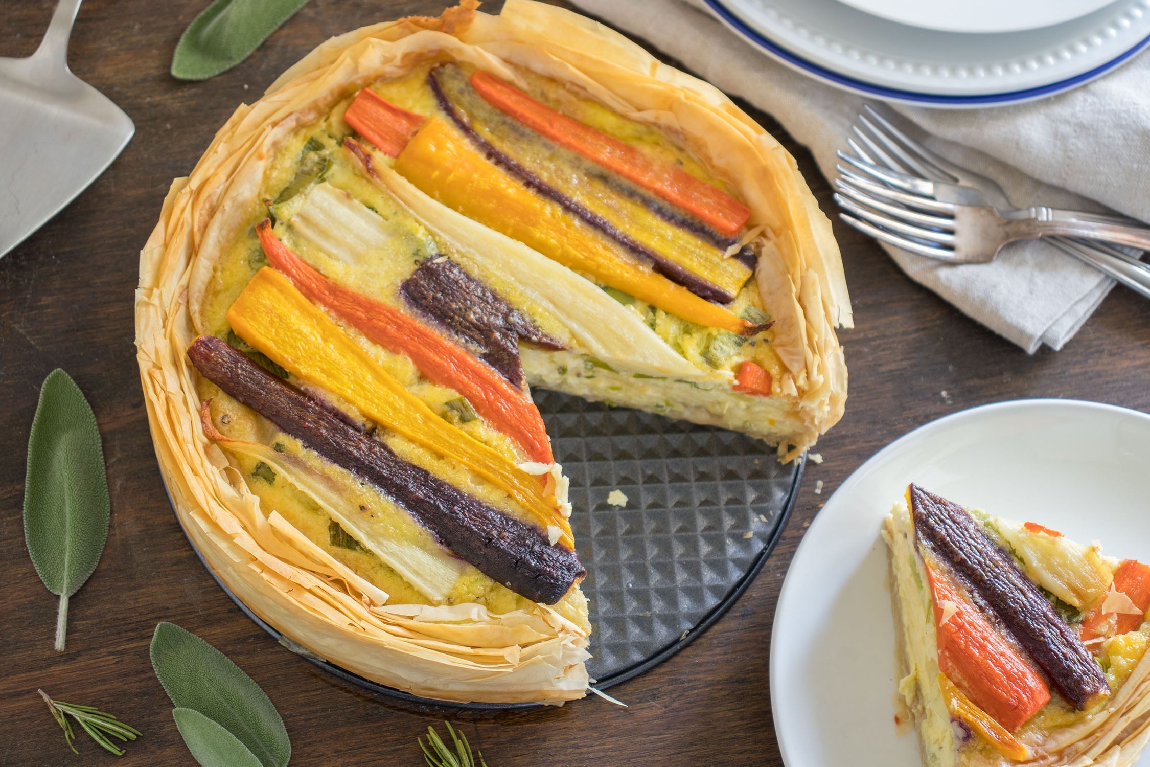 Quiche with Root Vegetables – Fustini's Oils & Vinegars