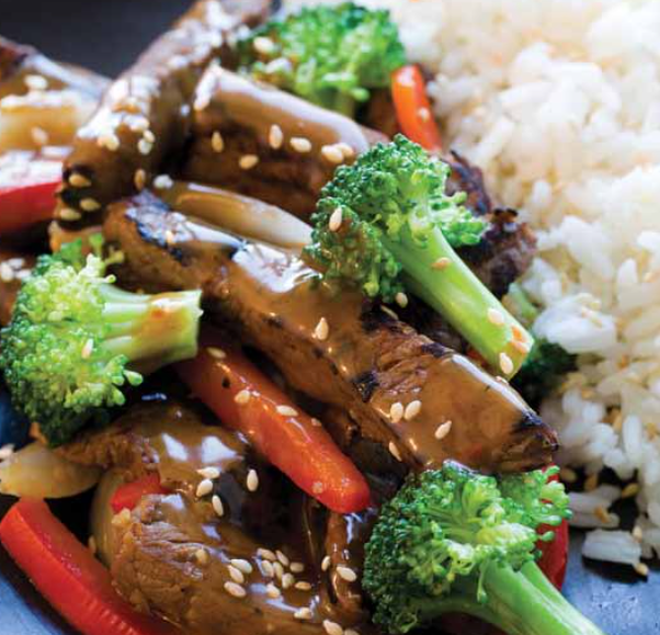 Beef and Broccoli with Ginger Rice – Fustini's Oils & Vinegars