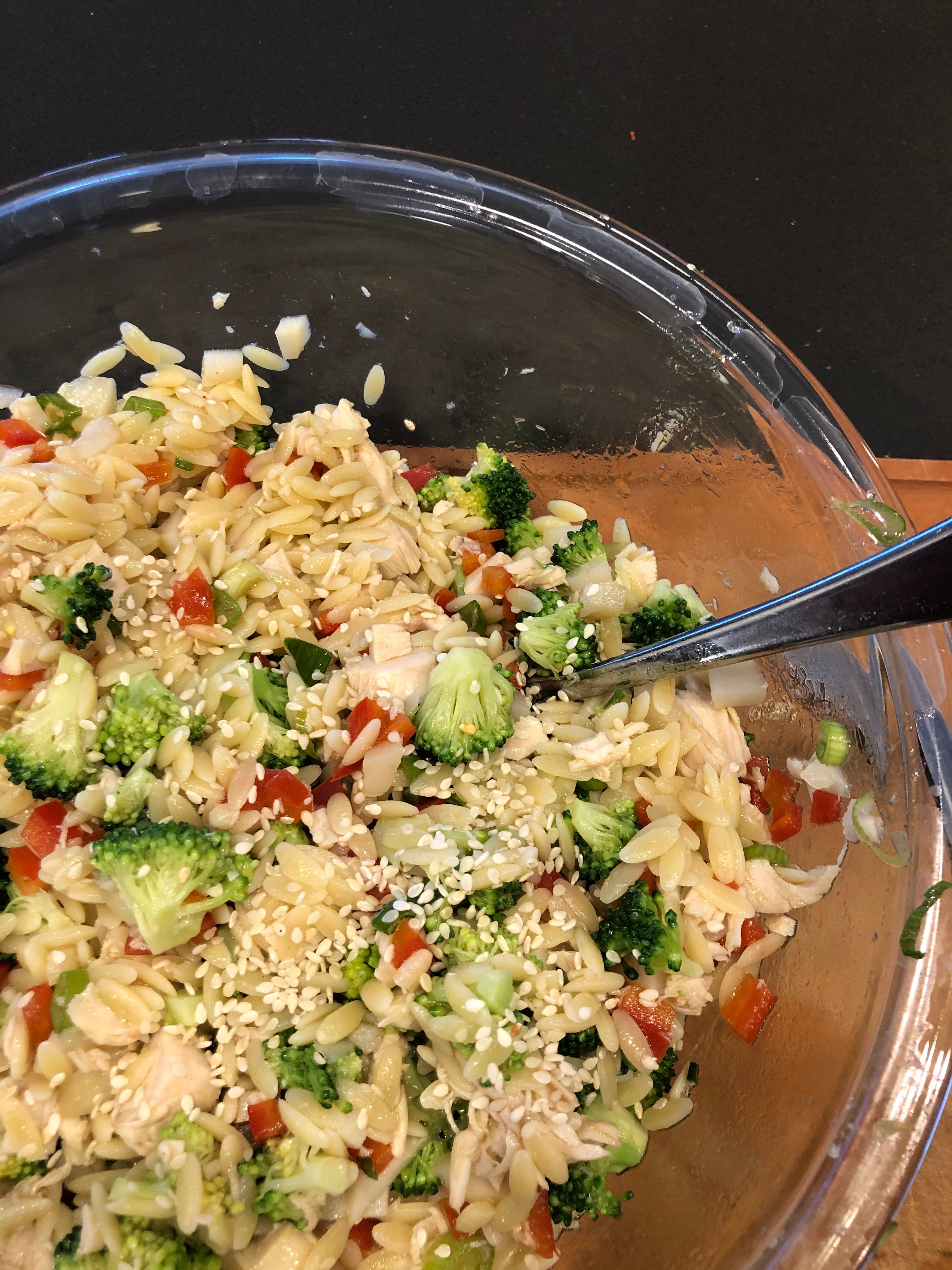 Asian Orzo Salad – Fustini's Oils & Vinegars