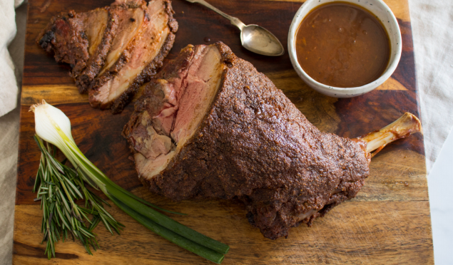 Honey Mustard Roasted Lamb – Fustini's Oils & Vinegars