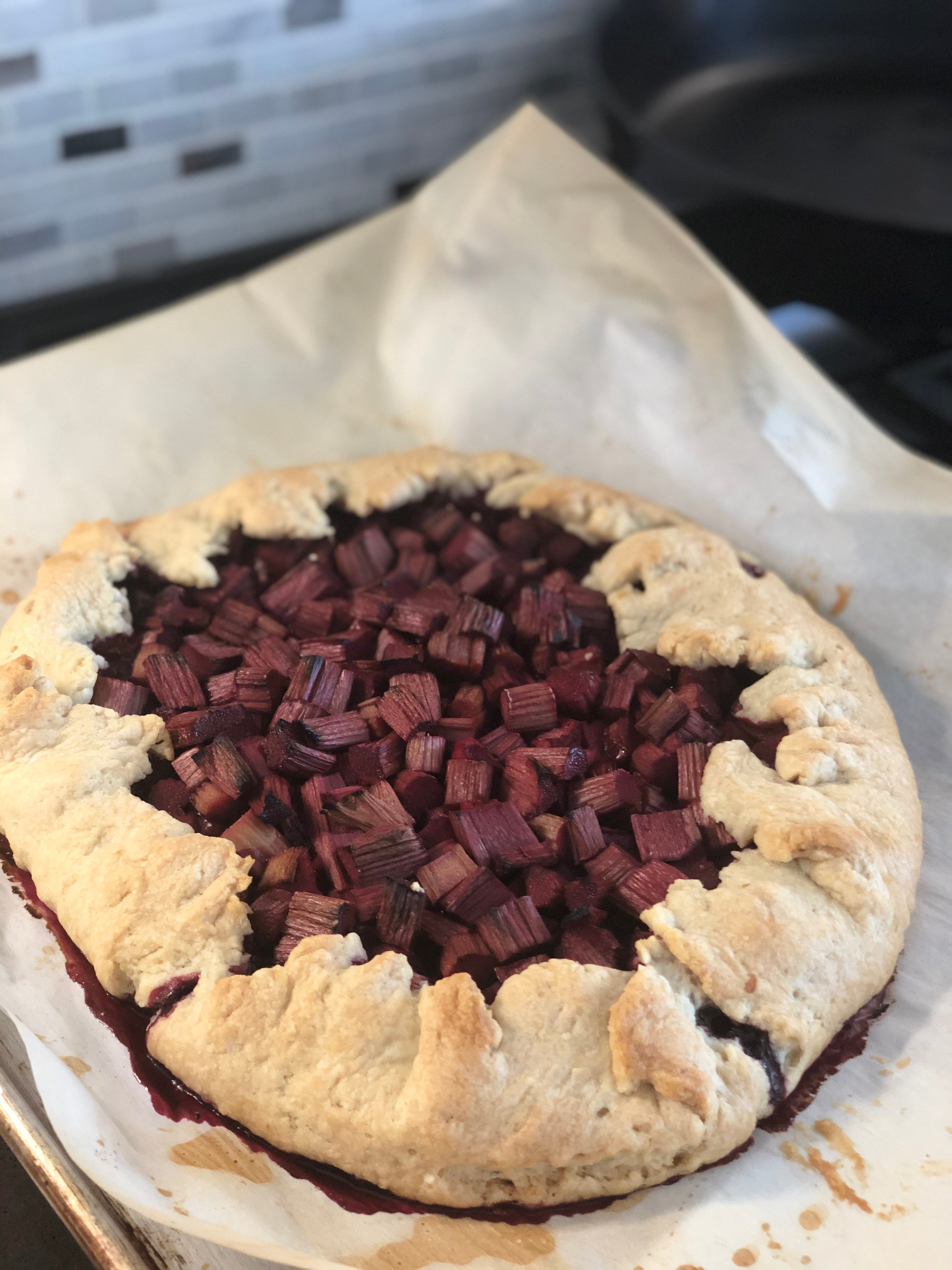 Blueberry and Raspberry Galette – Fustini's Oils & Vinegars