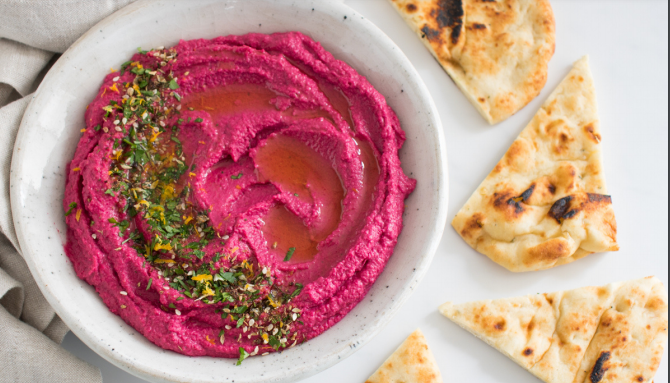 Beet Hummus – Fustini's Oils & Vinegars