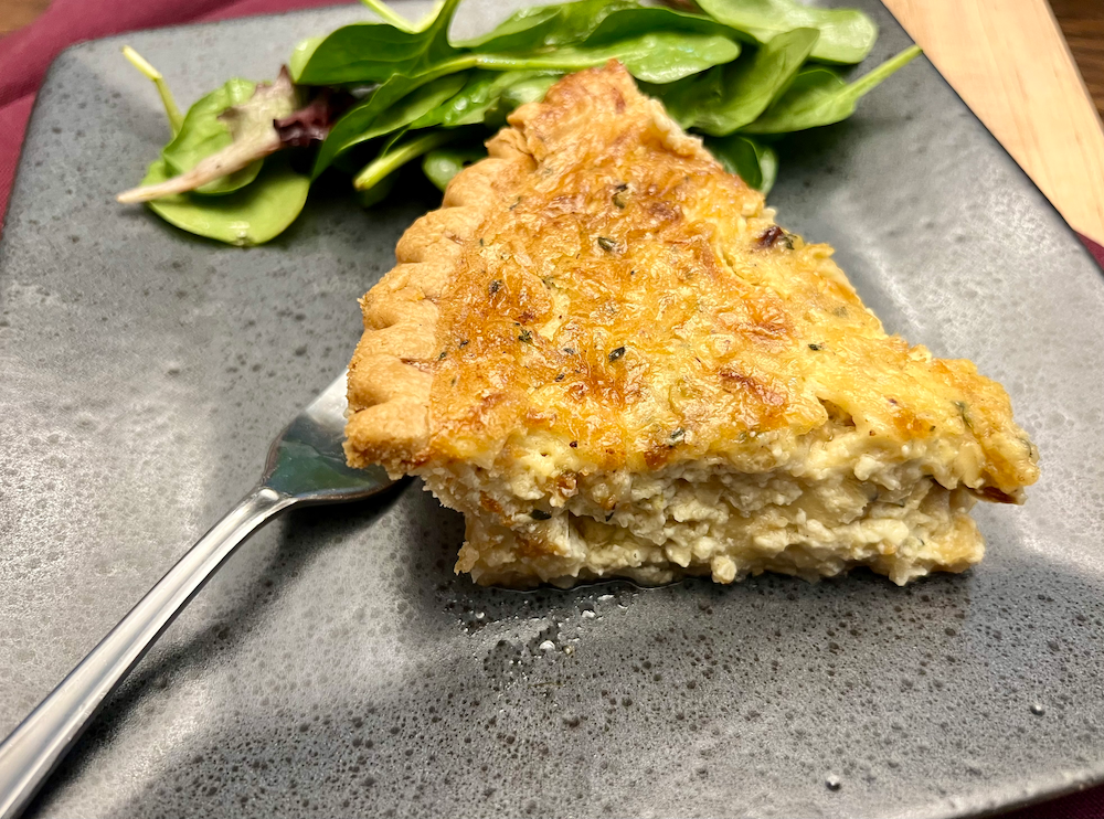 Caramelized Onion and Thyme Quiche – Fustini's Oils & Vinegars
