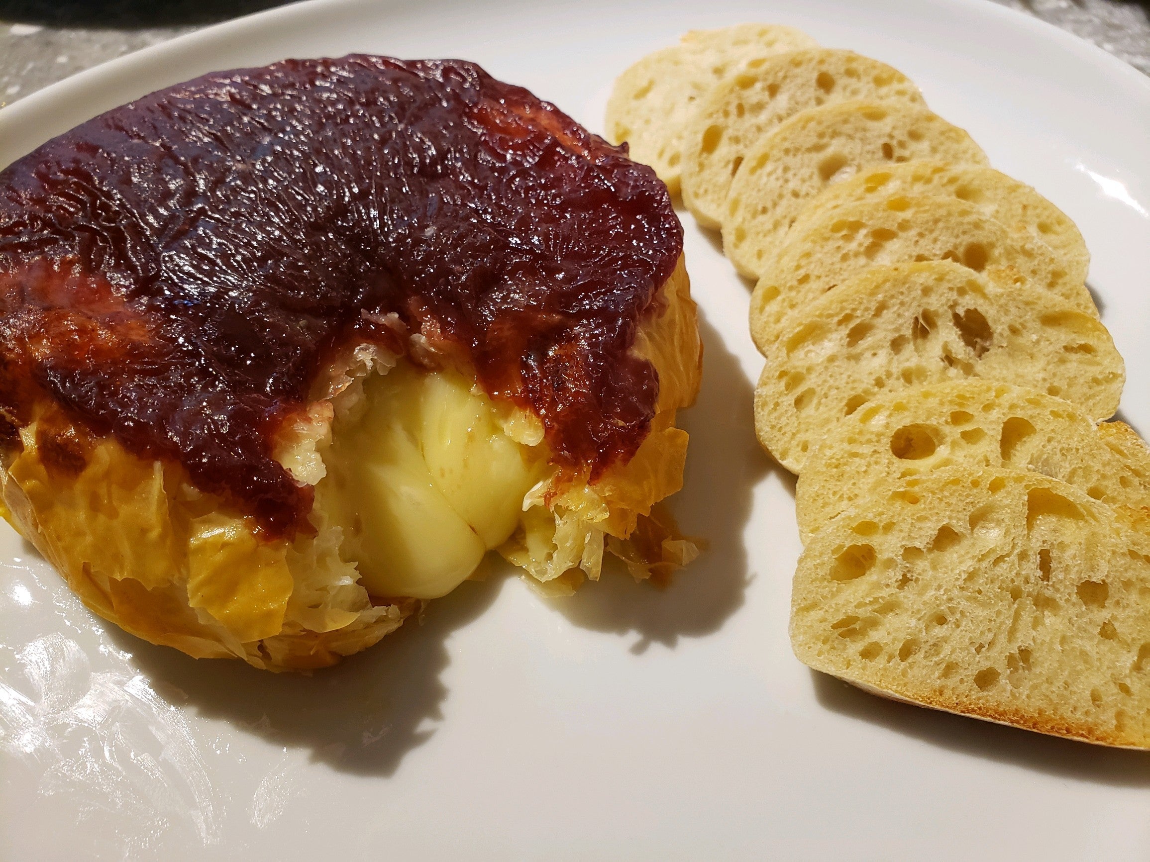 Baked Brie with Rosemary Chipotle Jam – Fustini's Oils & Vinegars
