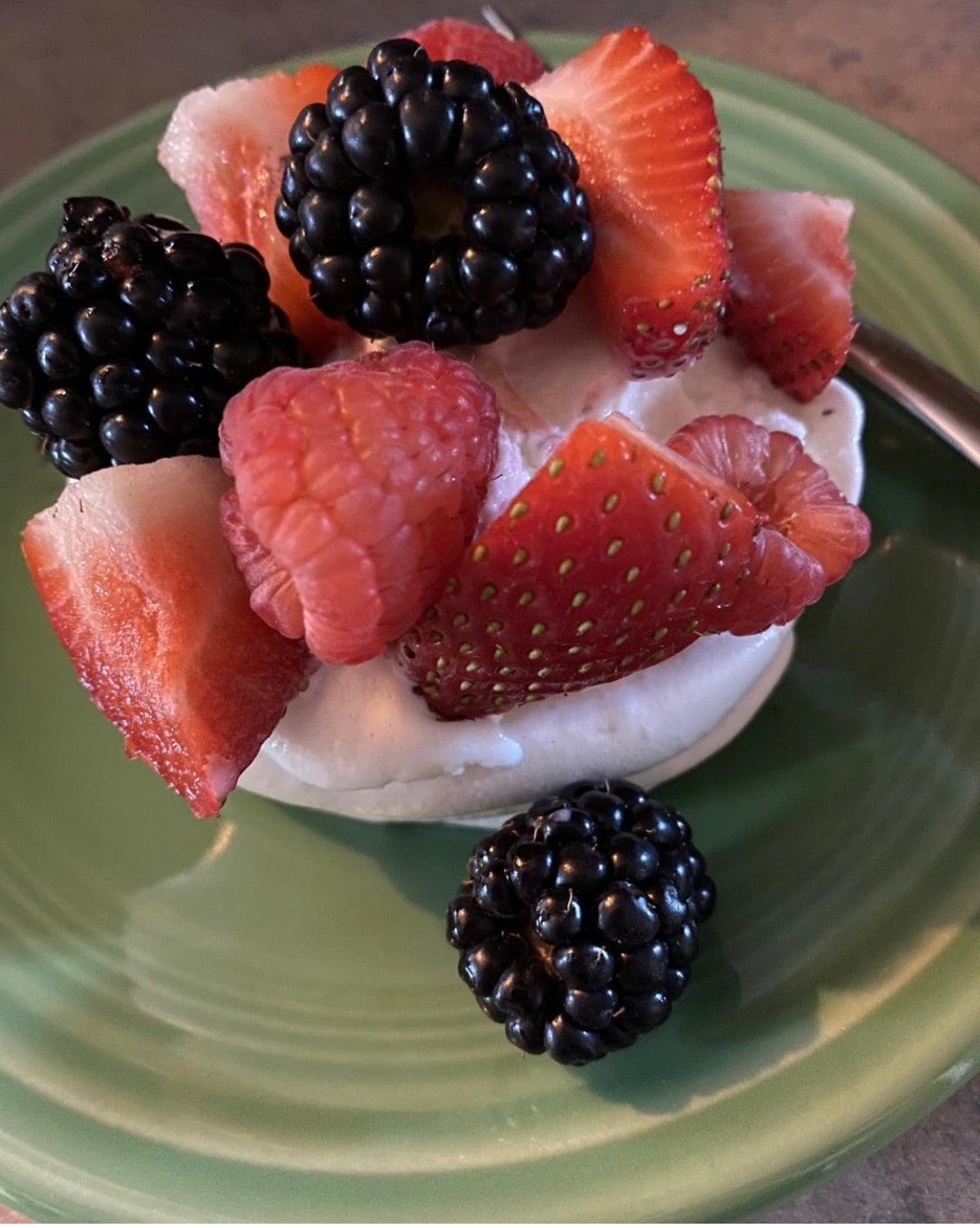 Traverse City Cherry Pavlova with Fresh Berries – Fustini's Oils & Vinegars