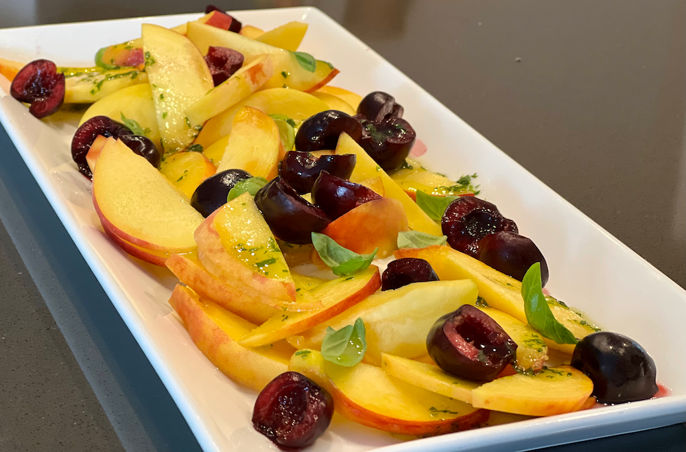 Stone Fruit Caprese – Fustini's Oils & Vinegars