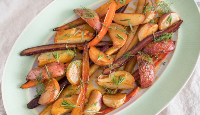 Garlic and Herb Roasted Root Vegetables – Fustini's Oils & Vinegars
