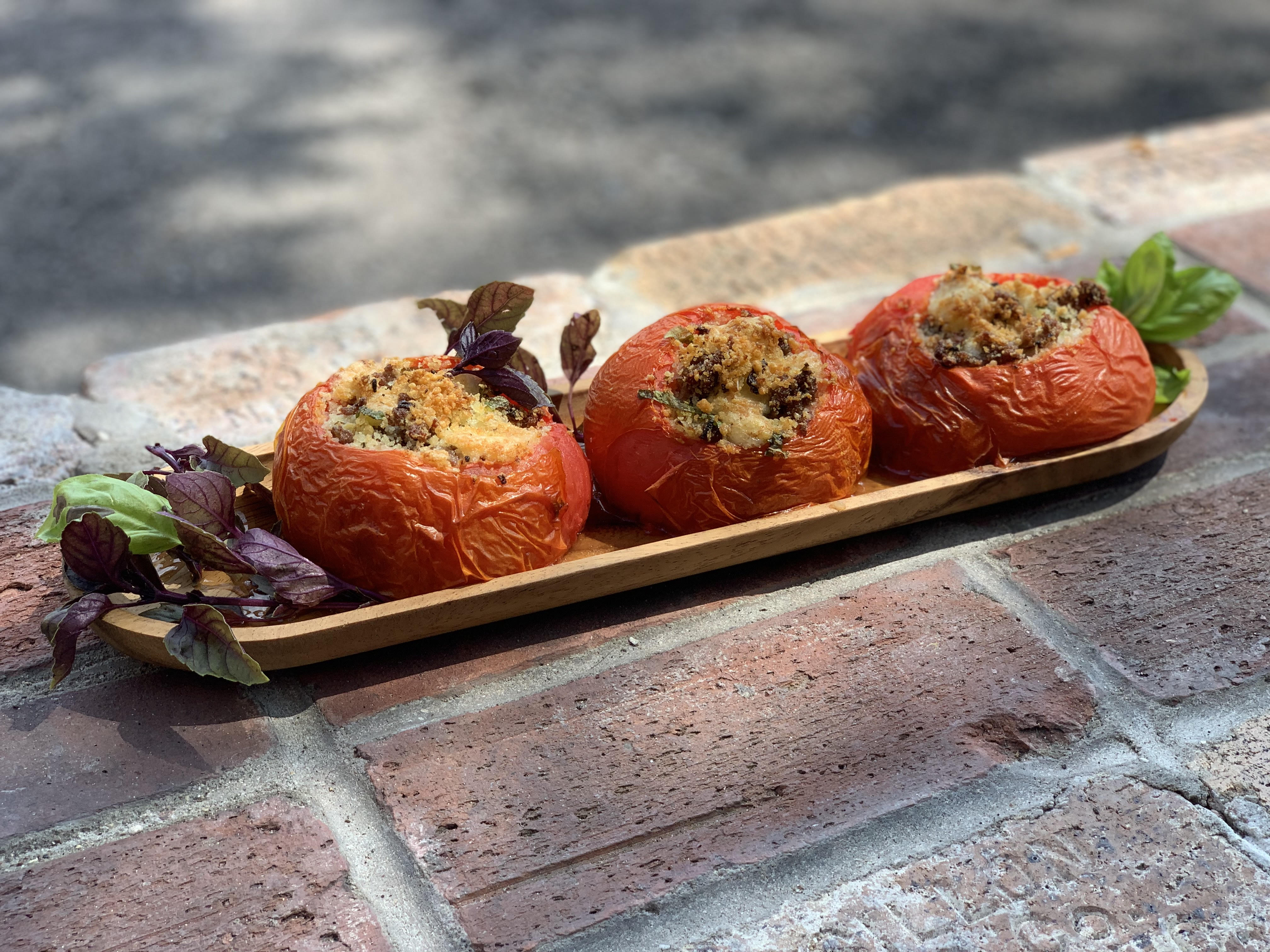 Cheesy Stuffed Tomatoes – Fustini's Oils & Vinegars