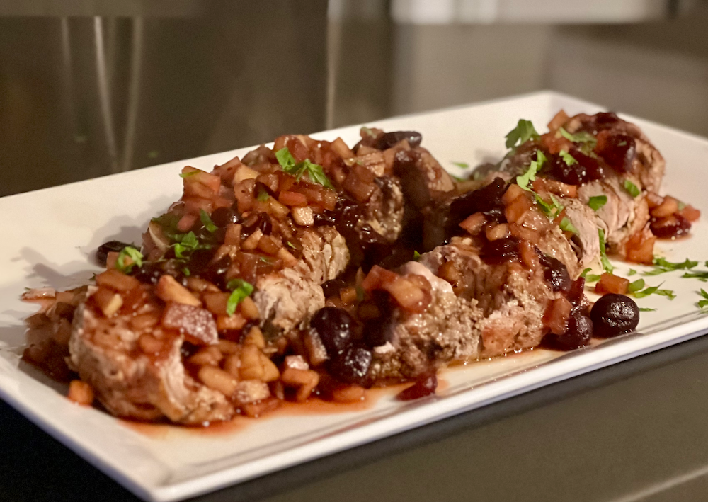 Apple and Cranberry Pork Tenderloin – Fustini's Oils & Vinegars
