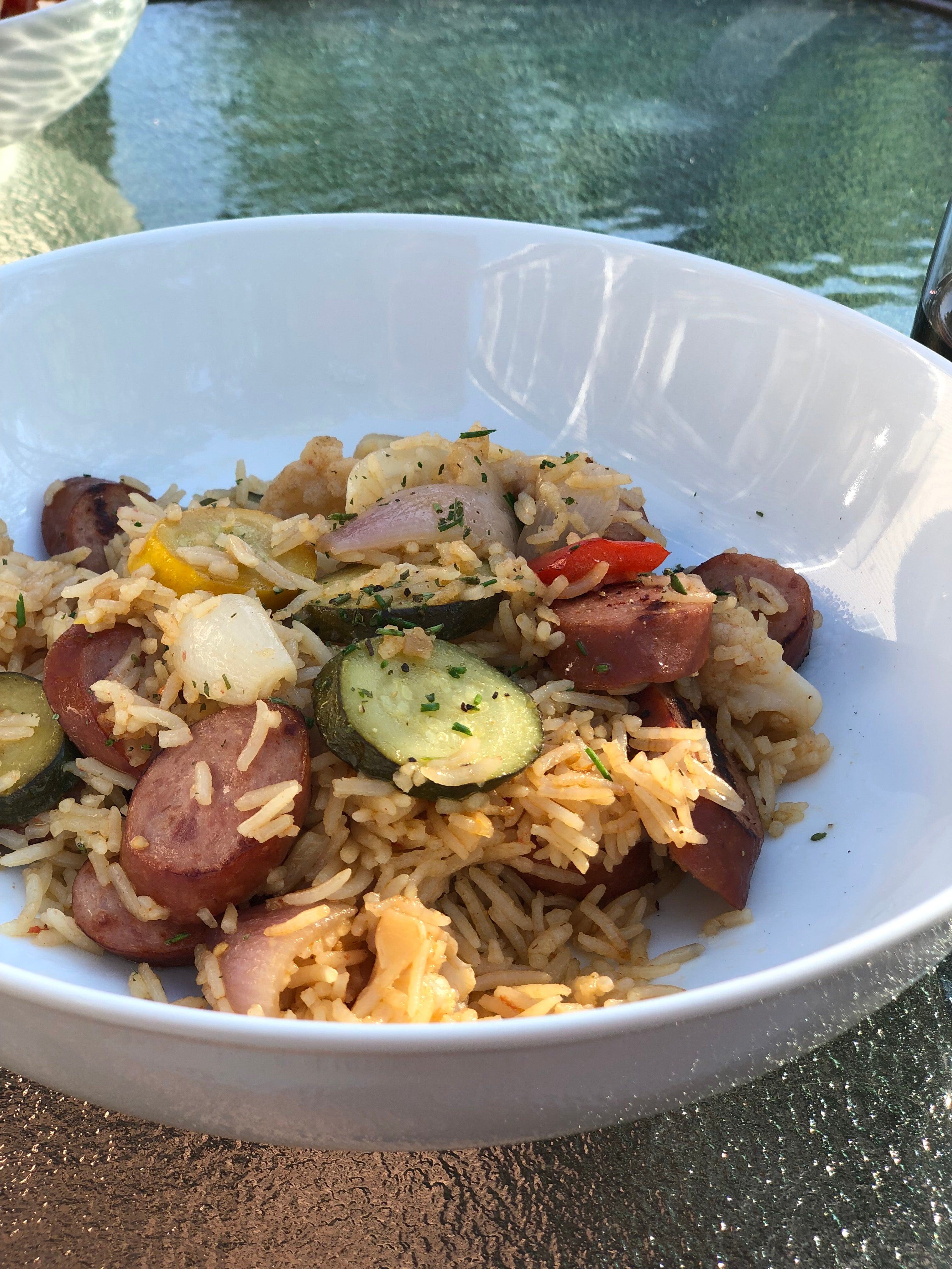 Chicken Sausage with Rice – Fustini's Oils & Vinegars