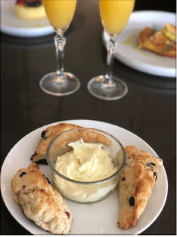Blueberry Scones with Orange Butter – Fustini's Oils & Vinegars