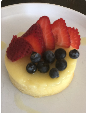 Olive Oil Pudding Cake with Berries
&ndash; Fustini's Oils &amp; Vinegars