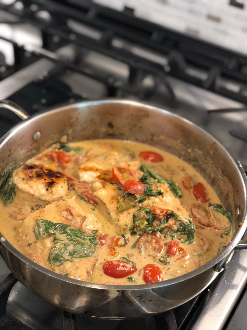 Creamy Tuscan Chicken – Fustini's Oils & Vinegars