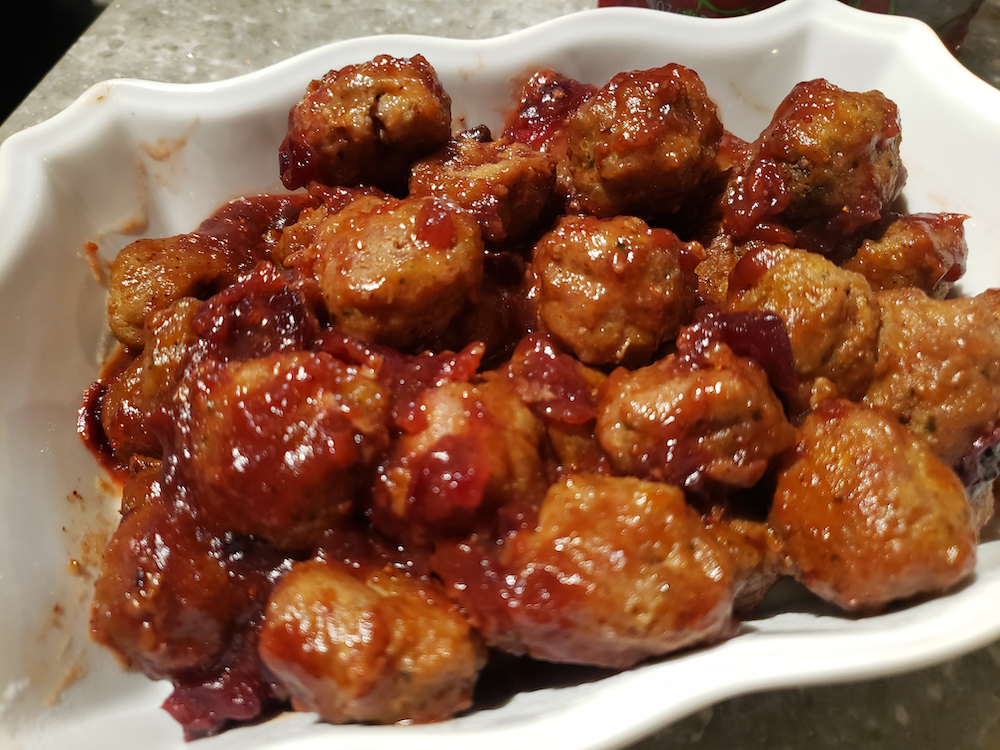 Spicy Cranberry Meatballs – Fustini's Oils & Vinegars