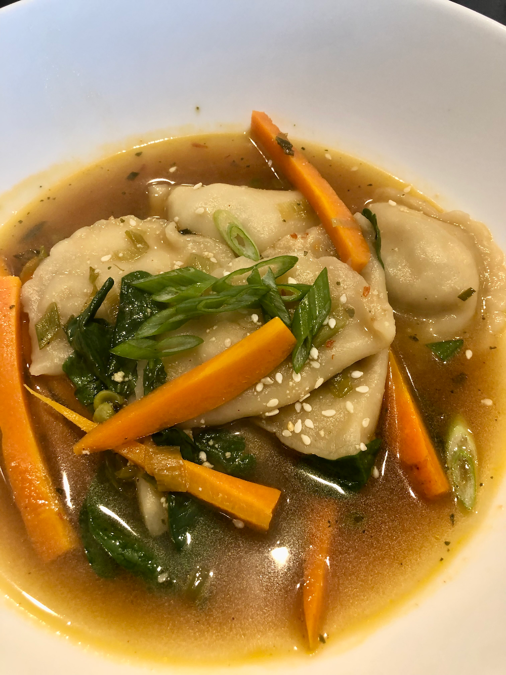 Asian Dumpling Soup
&ndash; Fustini's Oils &amp; Vinegars