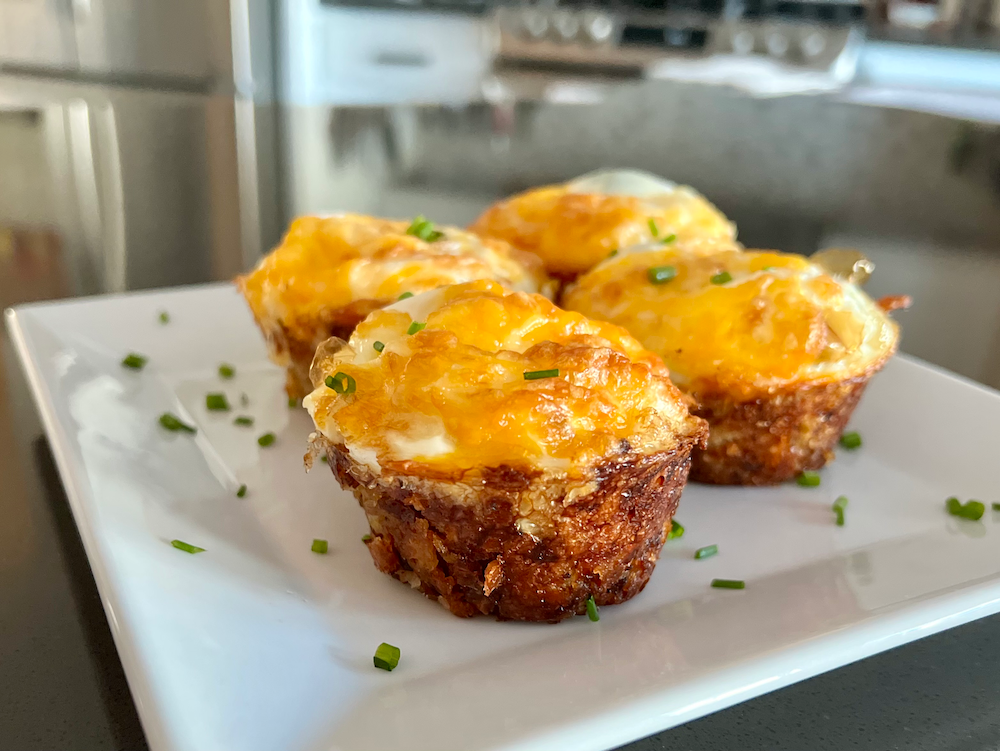 Baked Eggs in Stuffing Cups – Fustini's Oils & Vinegars