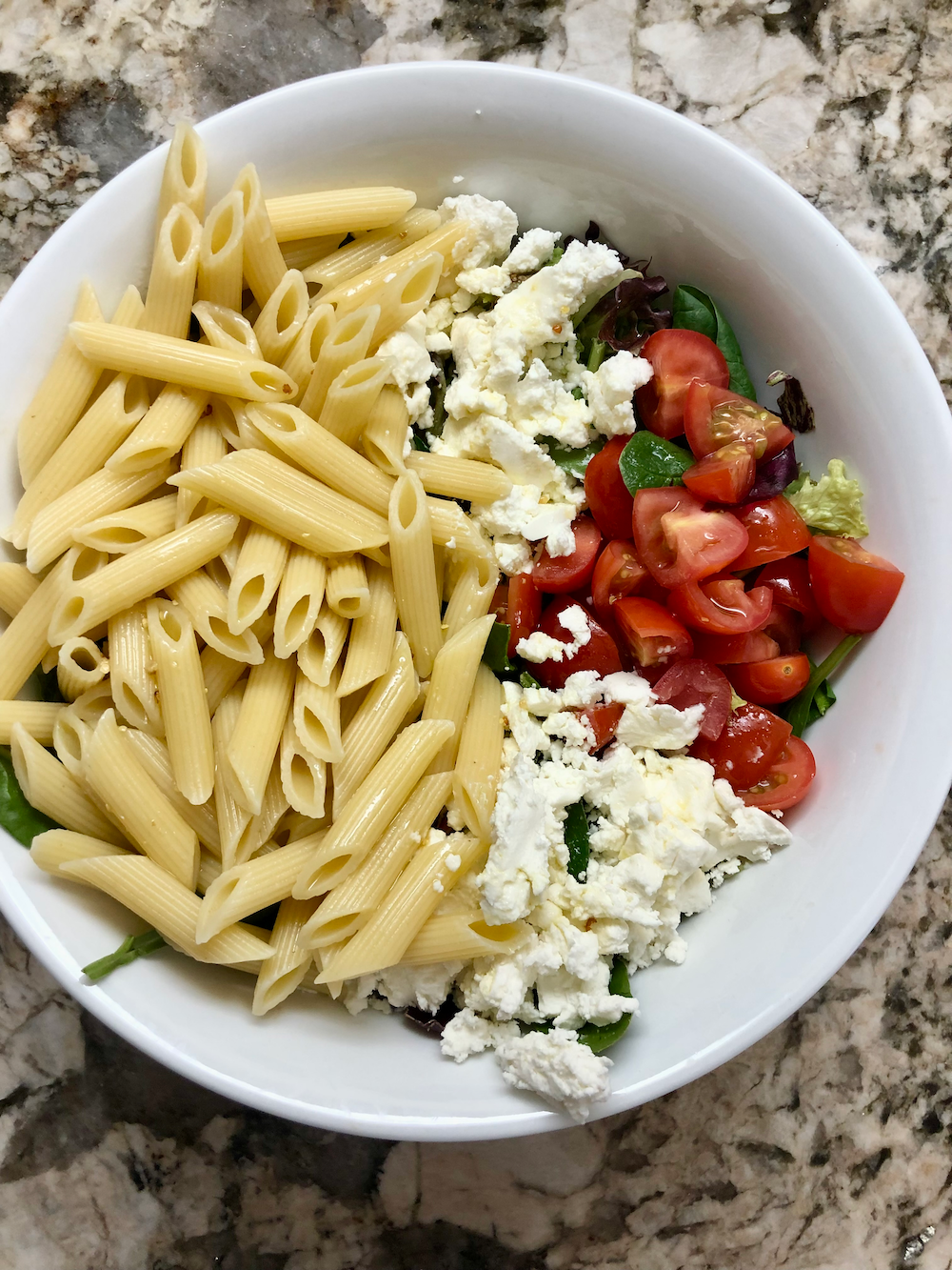 Goat Cheese and Arugula with Pasta – Fustini's Oils & Vinegars