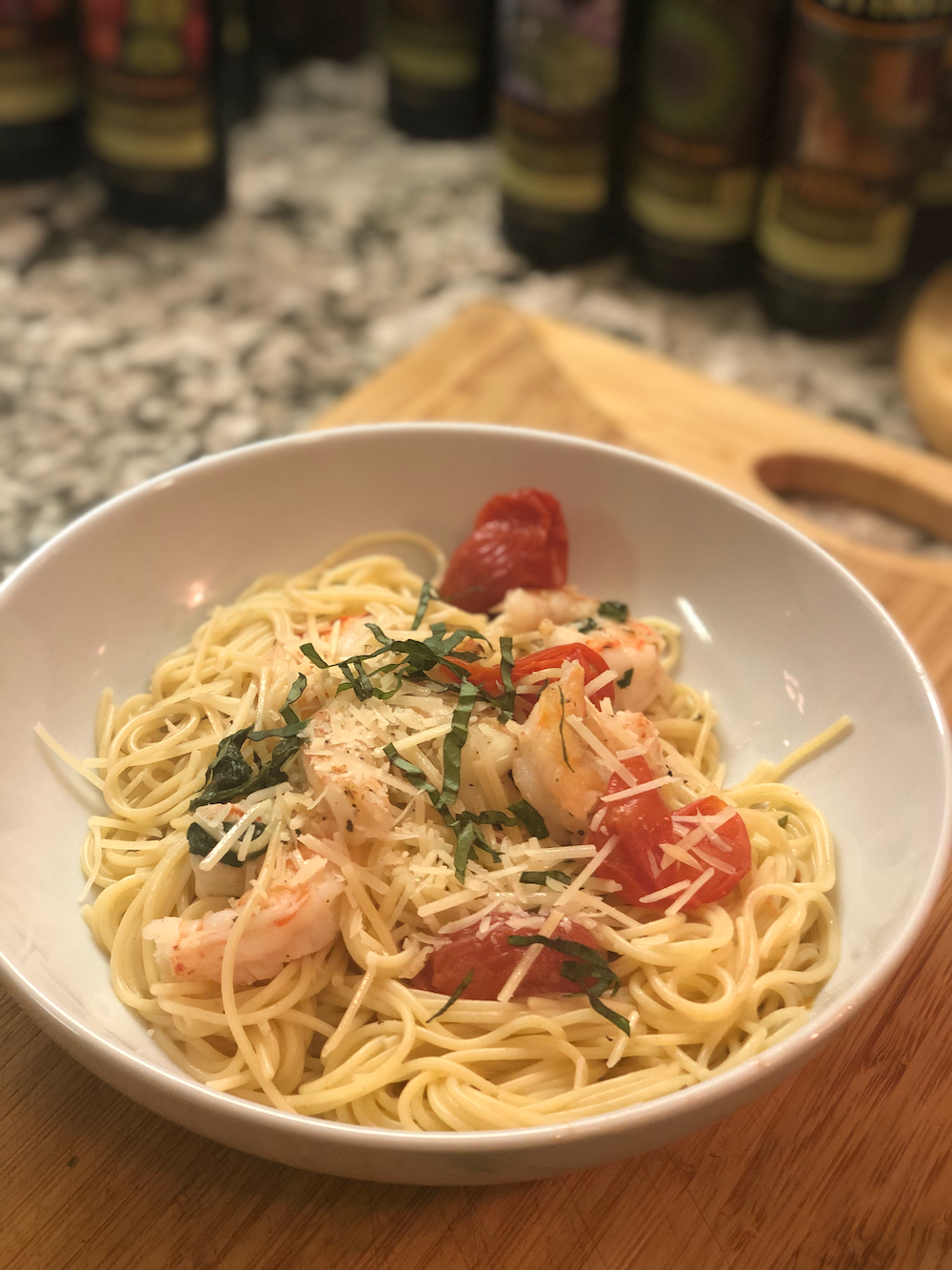 Bruschetta Shrimp Pasta – Fustini's Oils & Vinegars