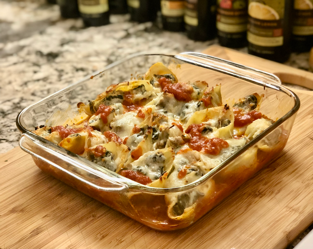 Spinach Stuffed Shells – Fustini's Oils & Vinegars
